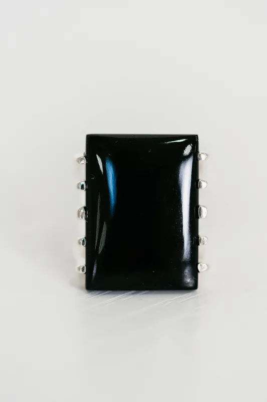 Steven Ring | Black Onyx sold by Goldie Lew