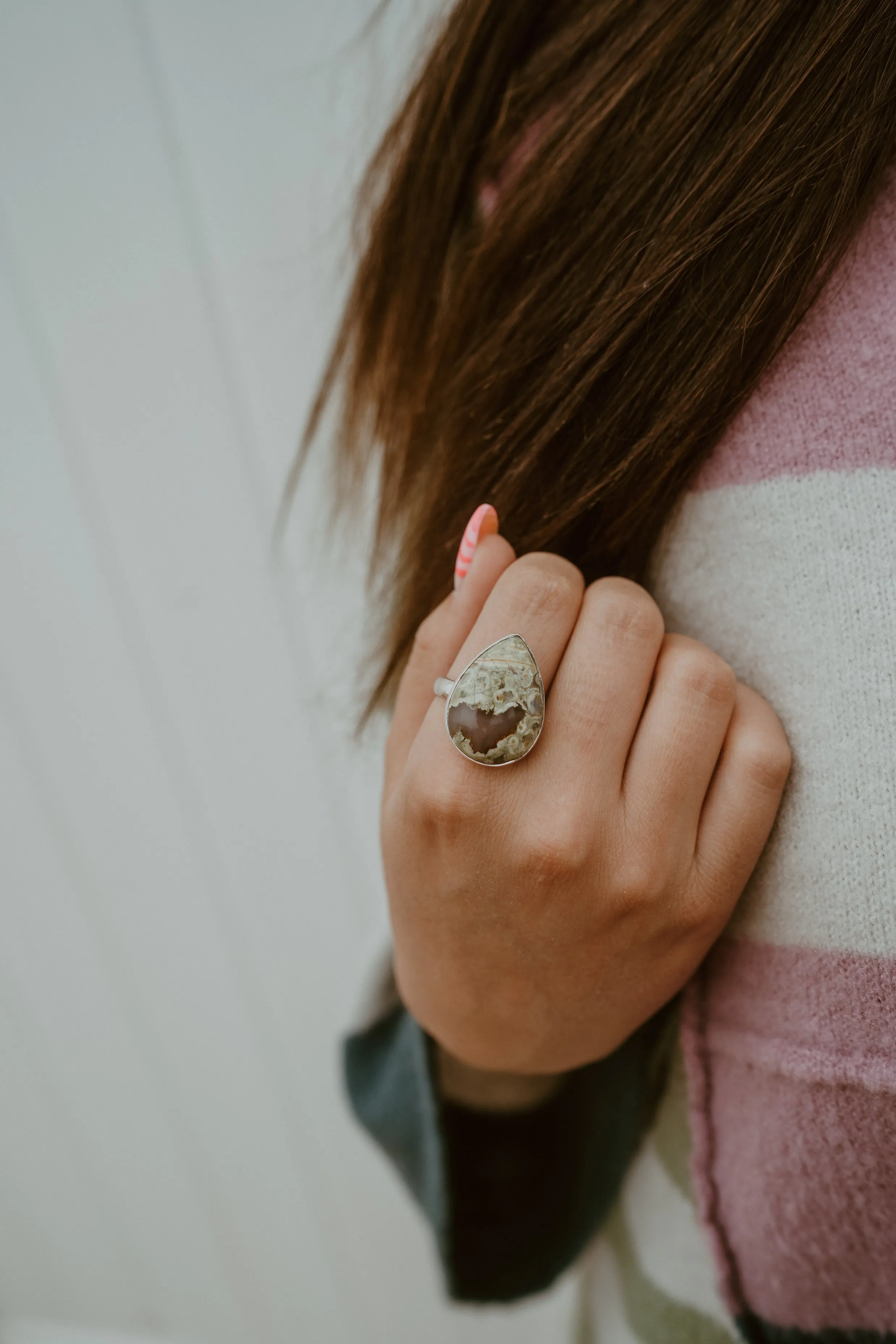 Brianna Ring | Rainforest Jasper sold by Goldie Lew product image thumbnail 4