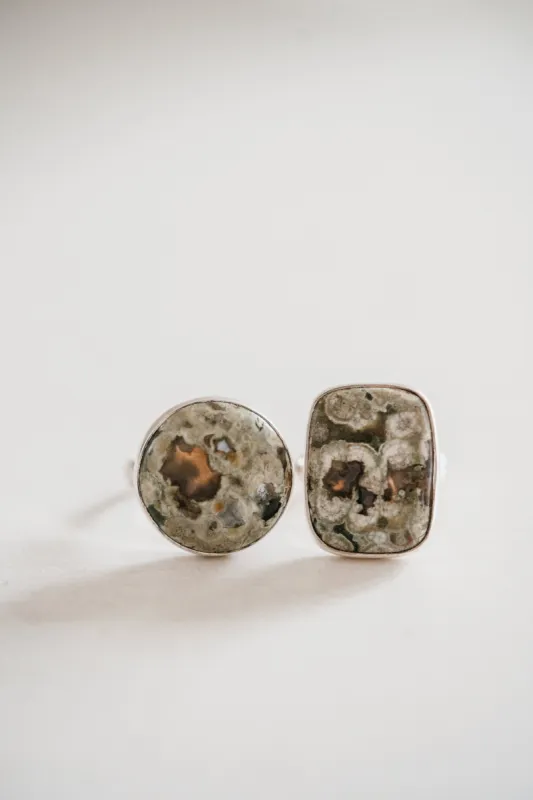 Brianna Ring | Rainforest Jasper sold by Goldie Lew