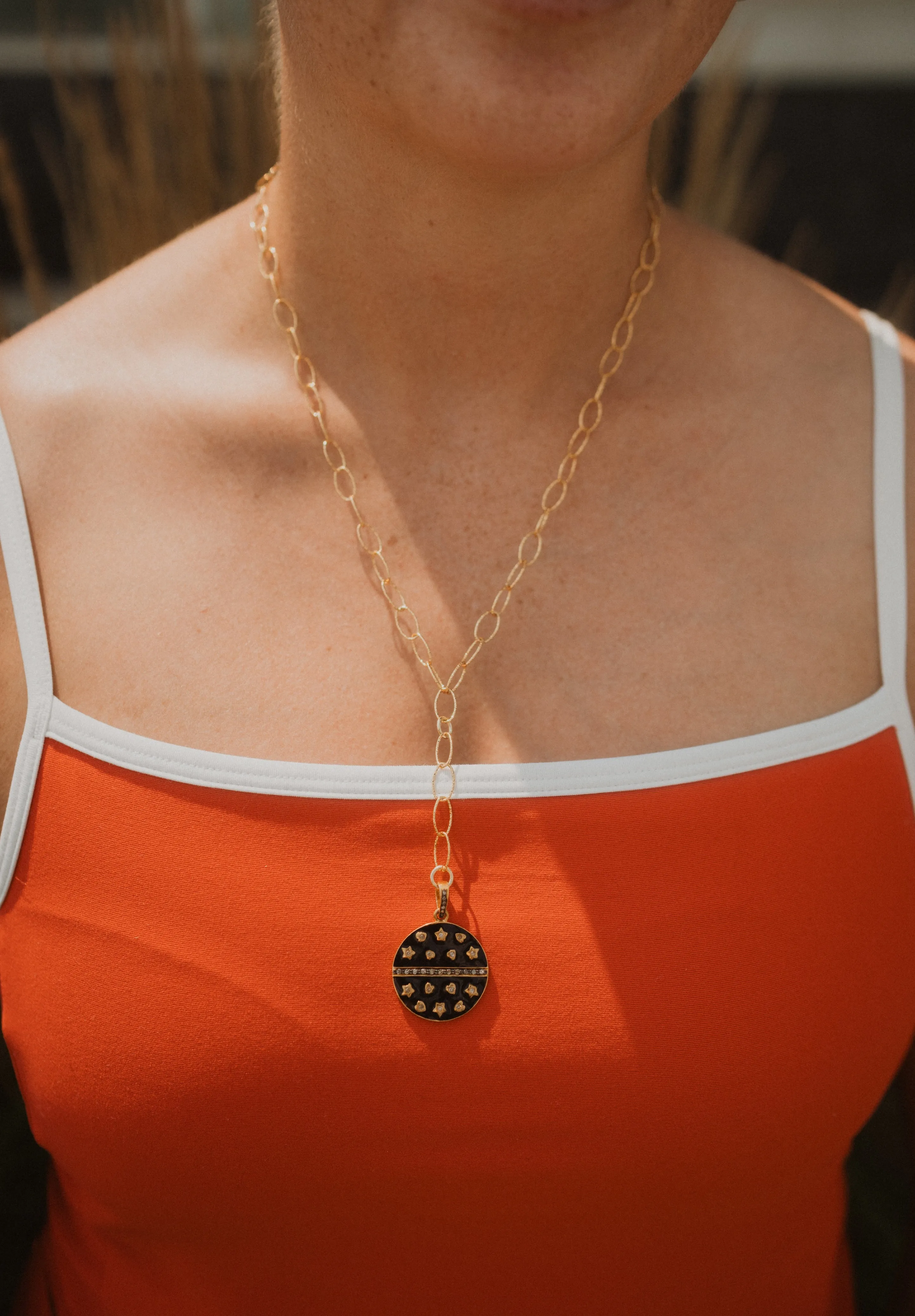 Light's Out Necklace sold by Goldie Lew product image thumbnail 2