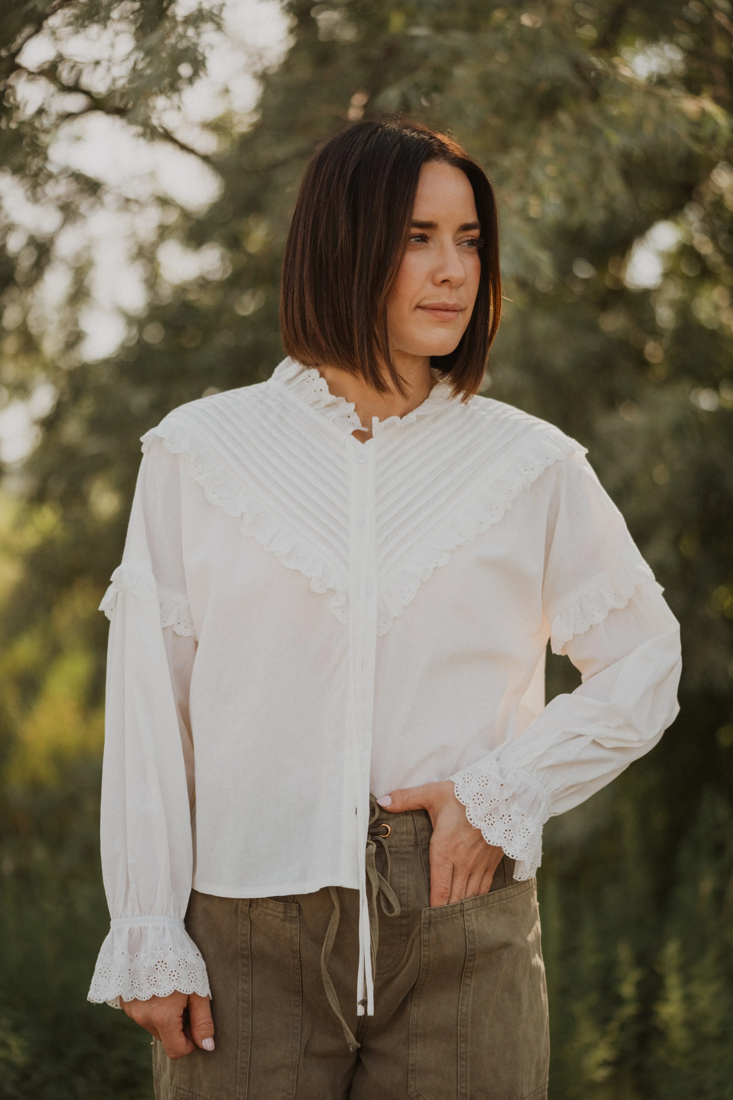Adrienne Blouse sold by Goldie Lew product image thumbnail 3