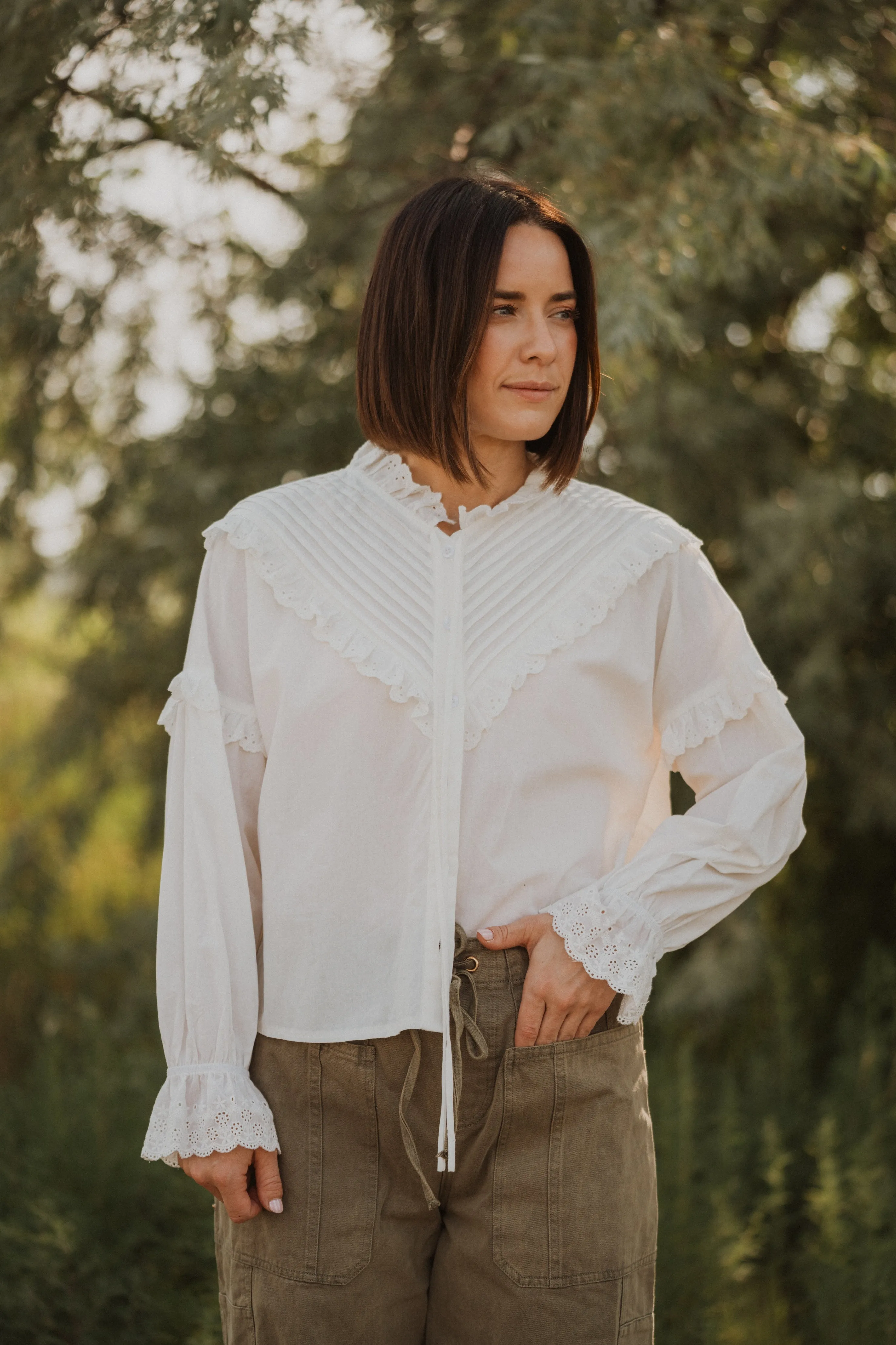 Adrienne Blouse sold by Goldie Lew product image thumbnail 4