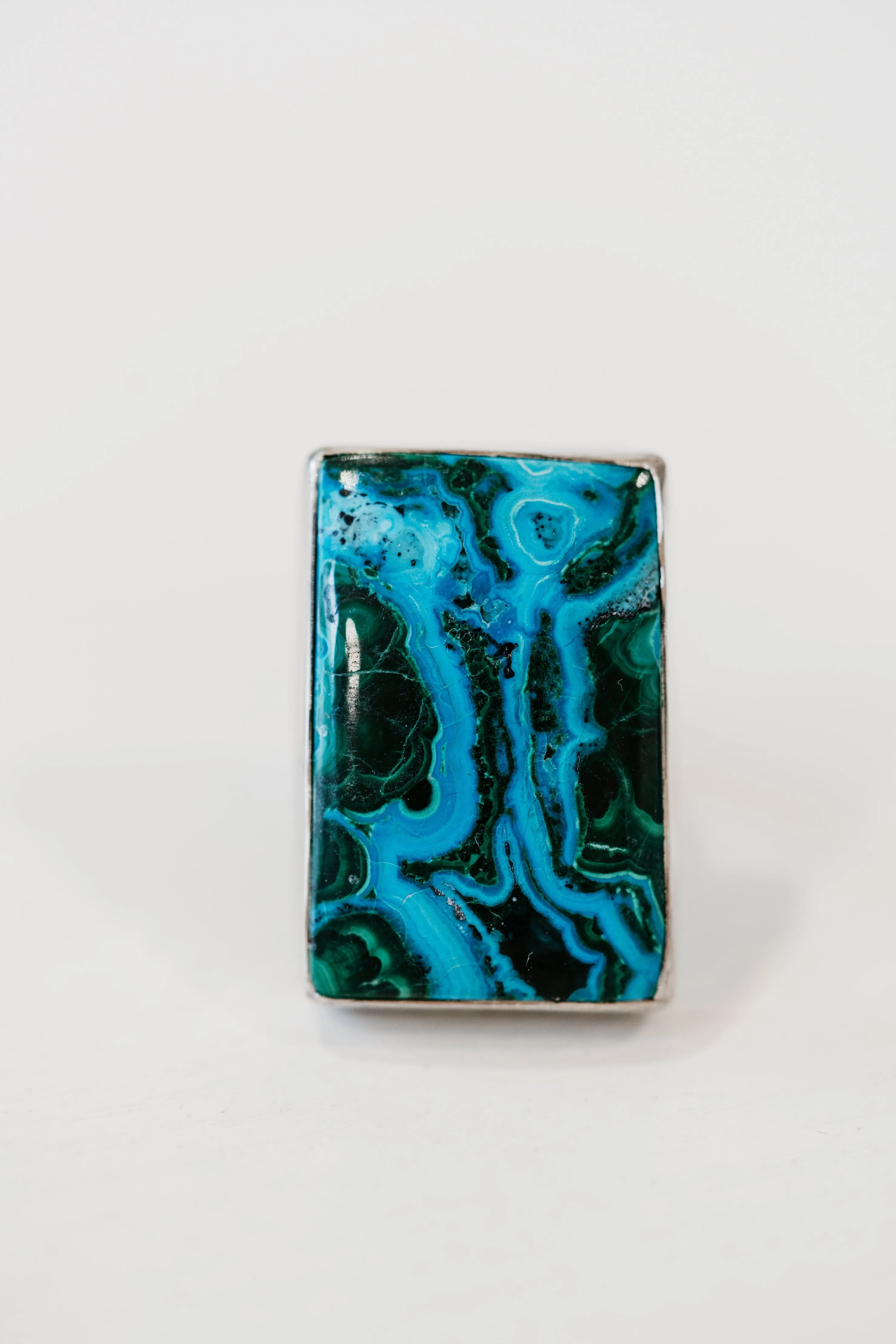 Avalyn Ring | Azurite Malachite sold by Goldie Lew