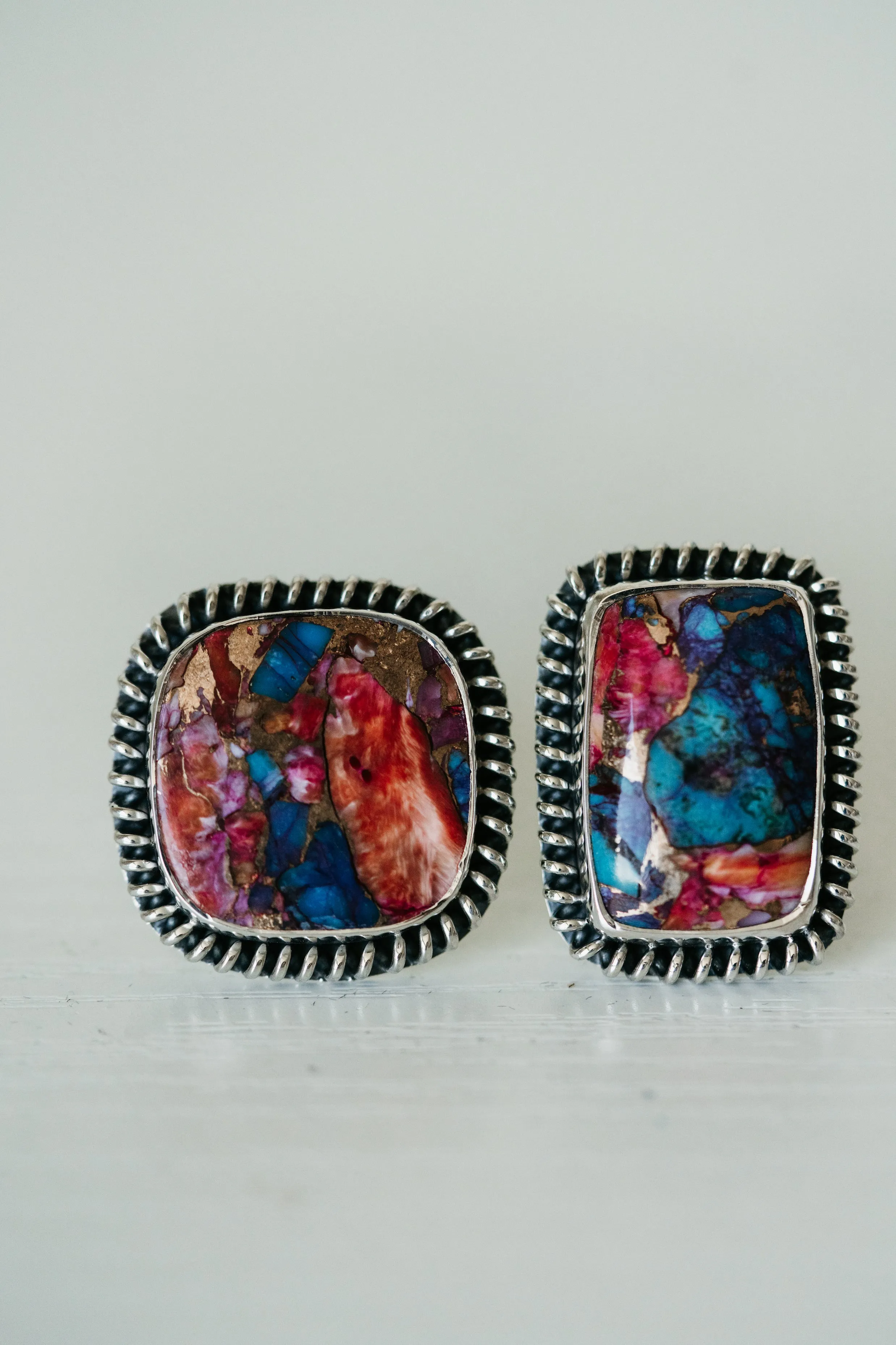 Santa Maria Ring | Pink Turquoise sold by Goldie Lew