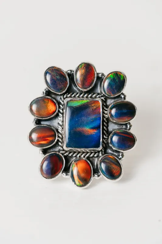 Briscoe Ring | Galaxy Opal sold by Goldie Lew