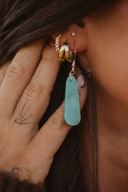 Evangeline Earrings | Turquoise | #11 sold by Goldie Lew