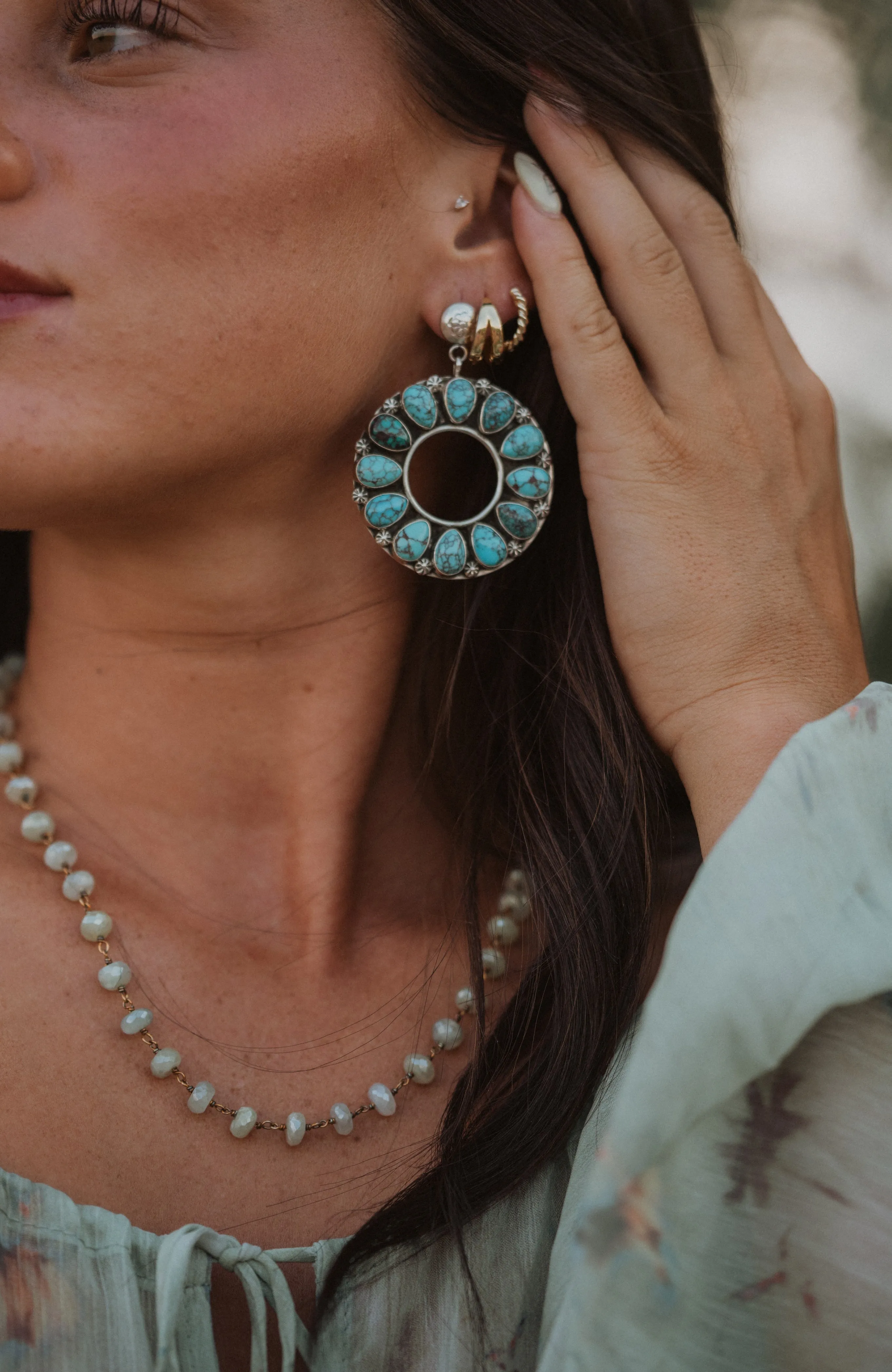 Lyman Earrings sold by Goldie Lew product image thumbnail 2