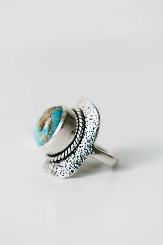 Hidalgo Ring | Turquoise sold by Goldie Lew