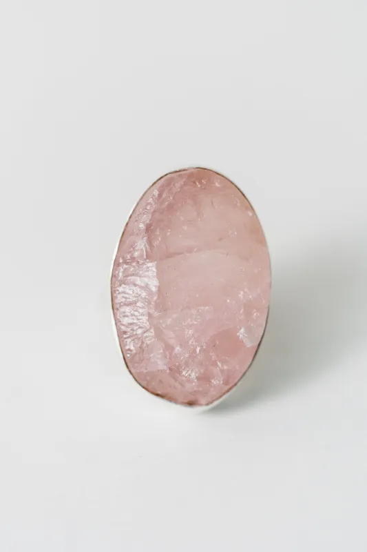Damian Ring | Rose Quartz sold by Goldie Lew