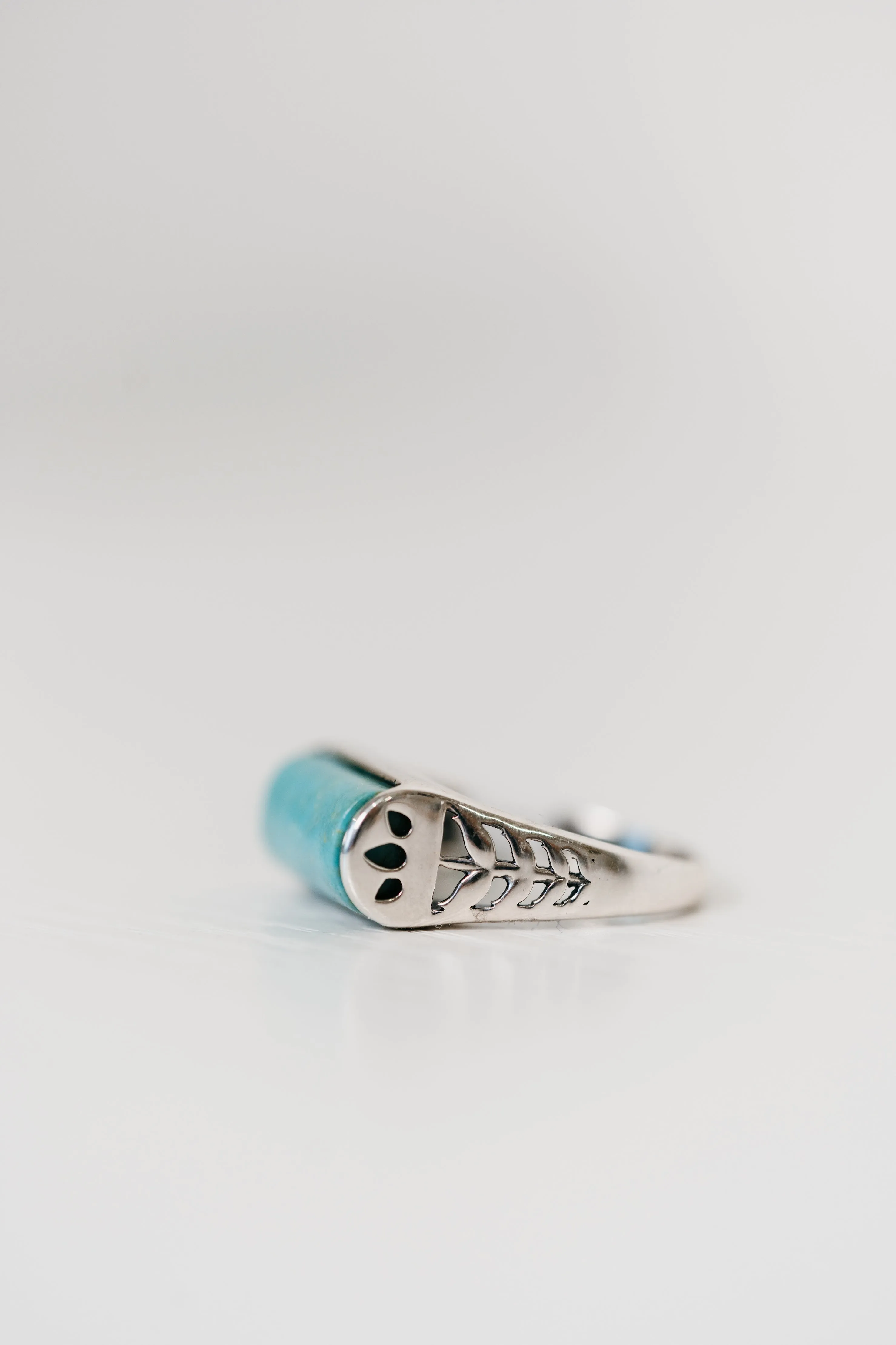 Wheeler Ring | Turquoise sold by Goldie Lew product image thumbnail 3