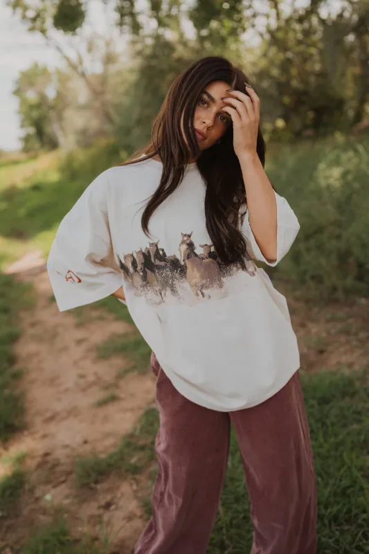 Wild Horses Tee sold by Goldie Lew