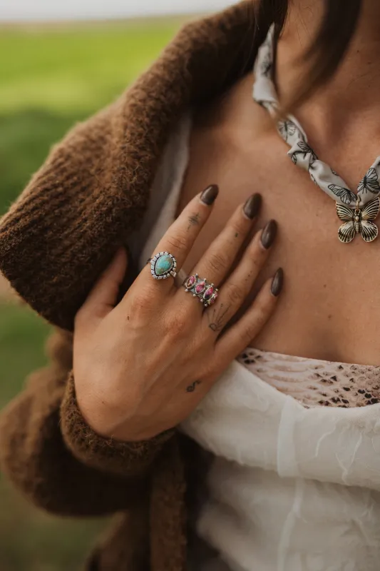 Countryside Ring | Turquoise sold by Goldie Lew