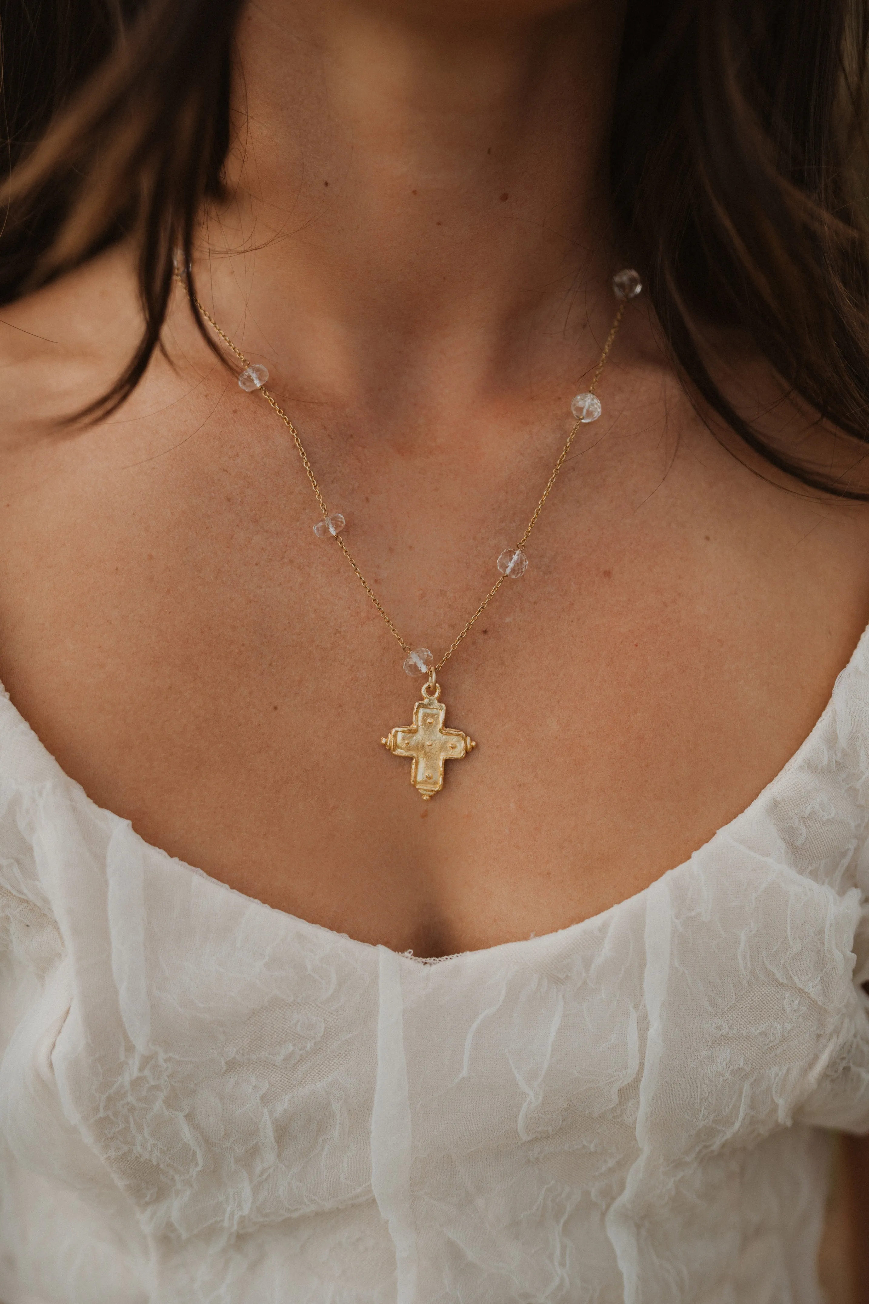 Forever In Faith Necklace sold by Goldie Lew