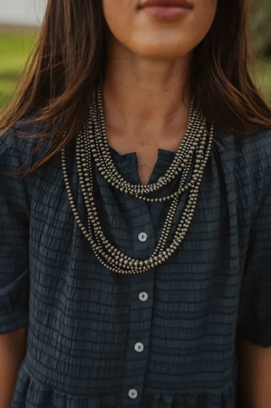 Portman Necklace | 5 Strand | 36 inch sold by Goldie Lew