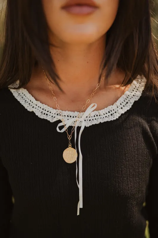 Worn Meaning Necklace sold by Goldie Lew