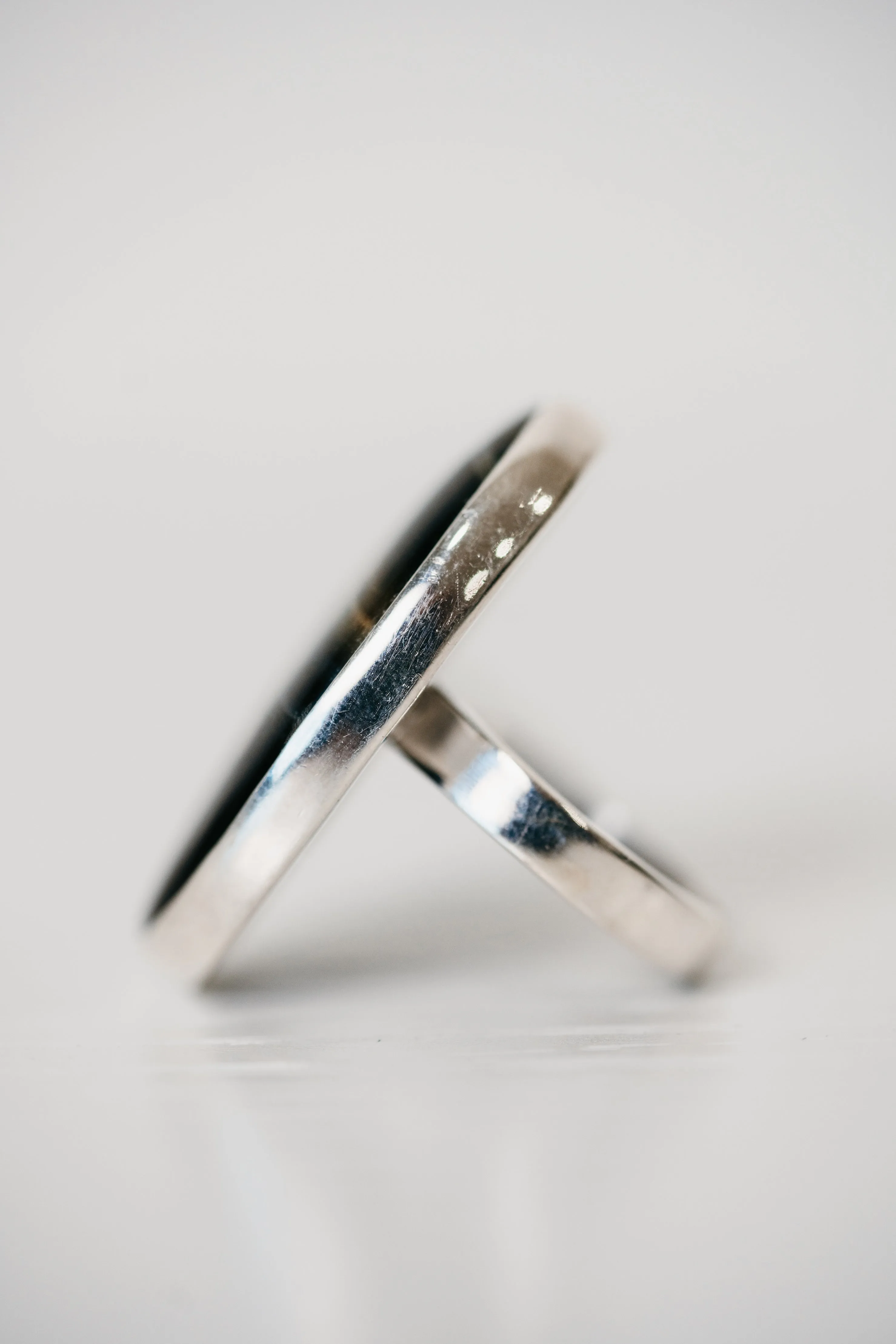 Ashby Ring | Blue Tiger's Eye sold by Goldie Lew product image thumbnail 3