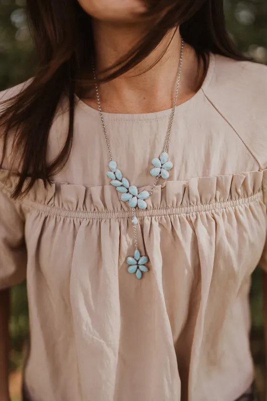 Cotton Candy Sky Necklace sold by Goldie Lew