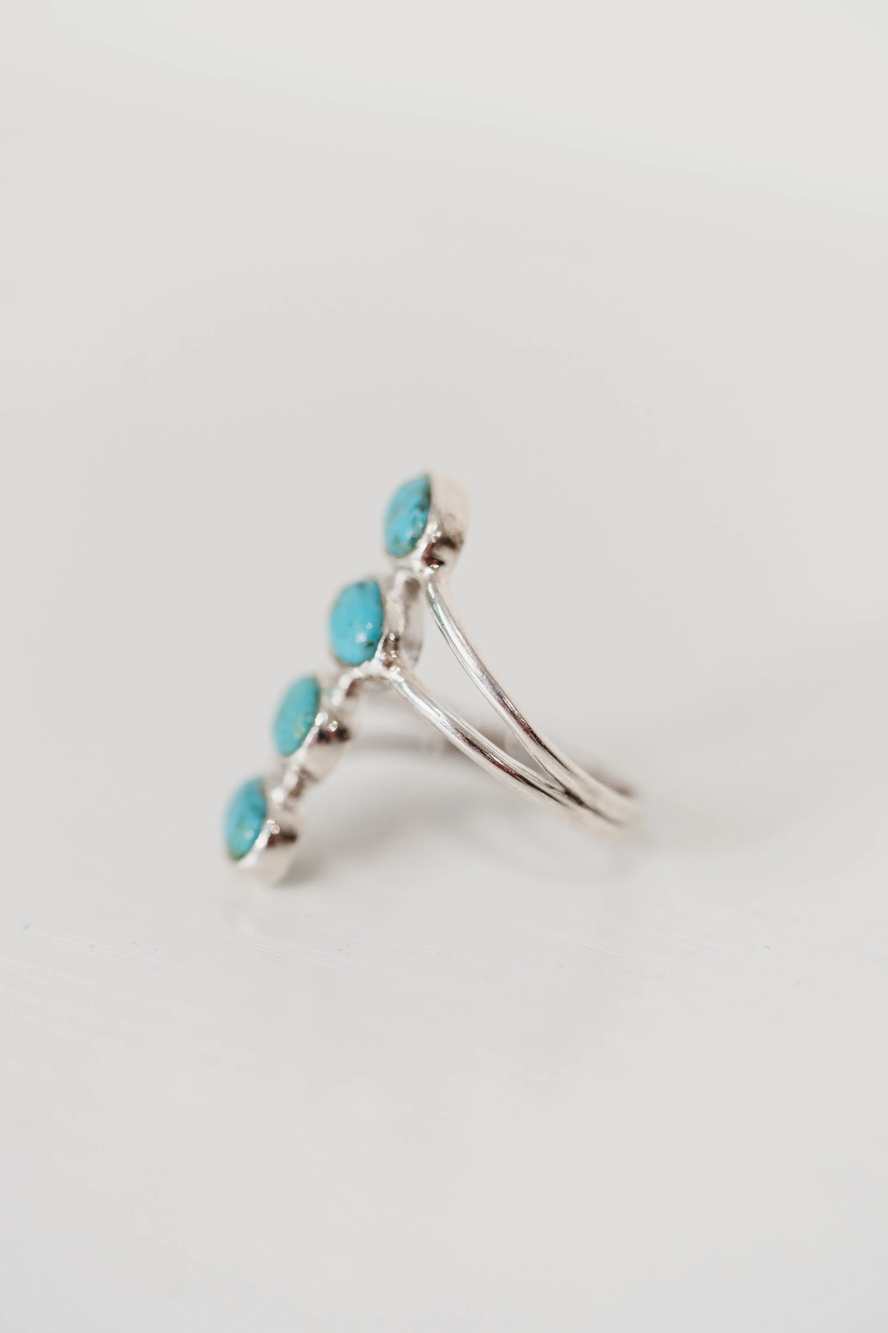 Jeanette Ring | Turquoise sold by Goldie Lew product image thumbnail 3