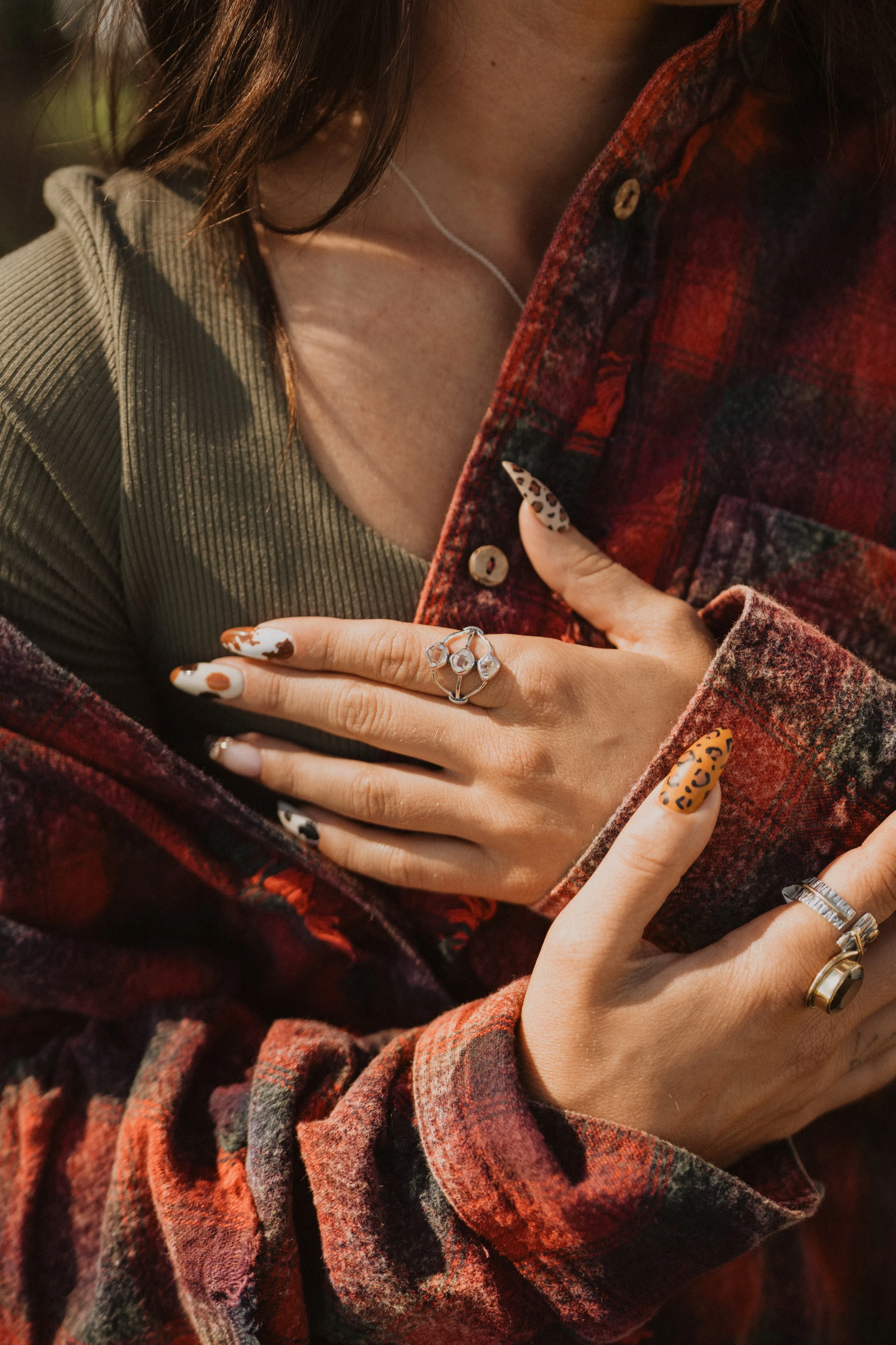 Forever Quartz Ring sold by Goldie Lew product image thumbnail 2