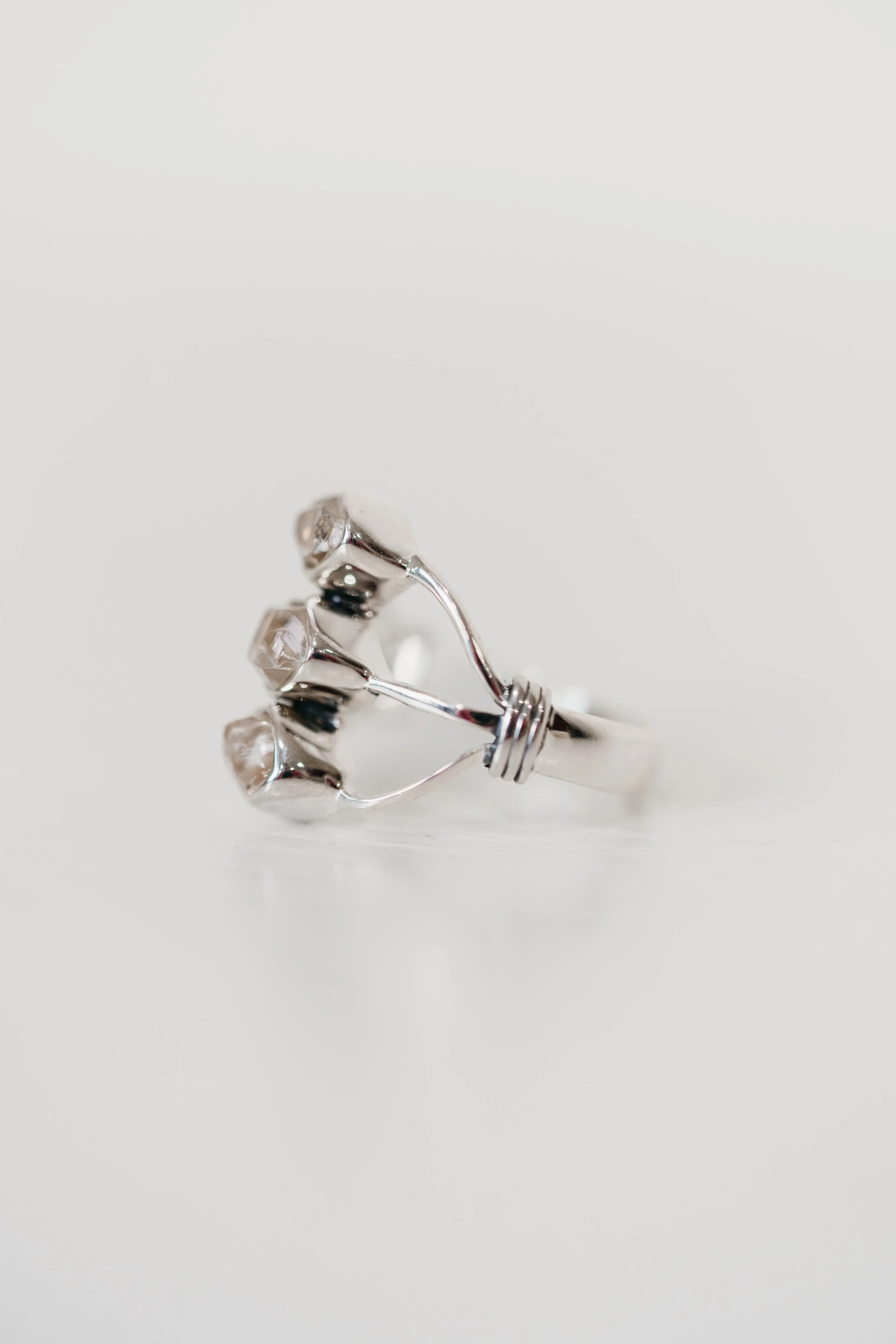 Forever Quartz Ring sold by Goldie Lew product image thumbnail 3