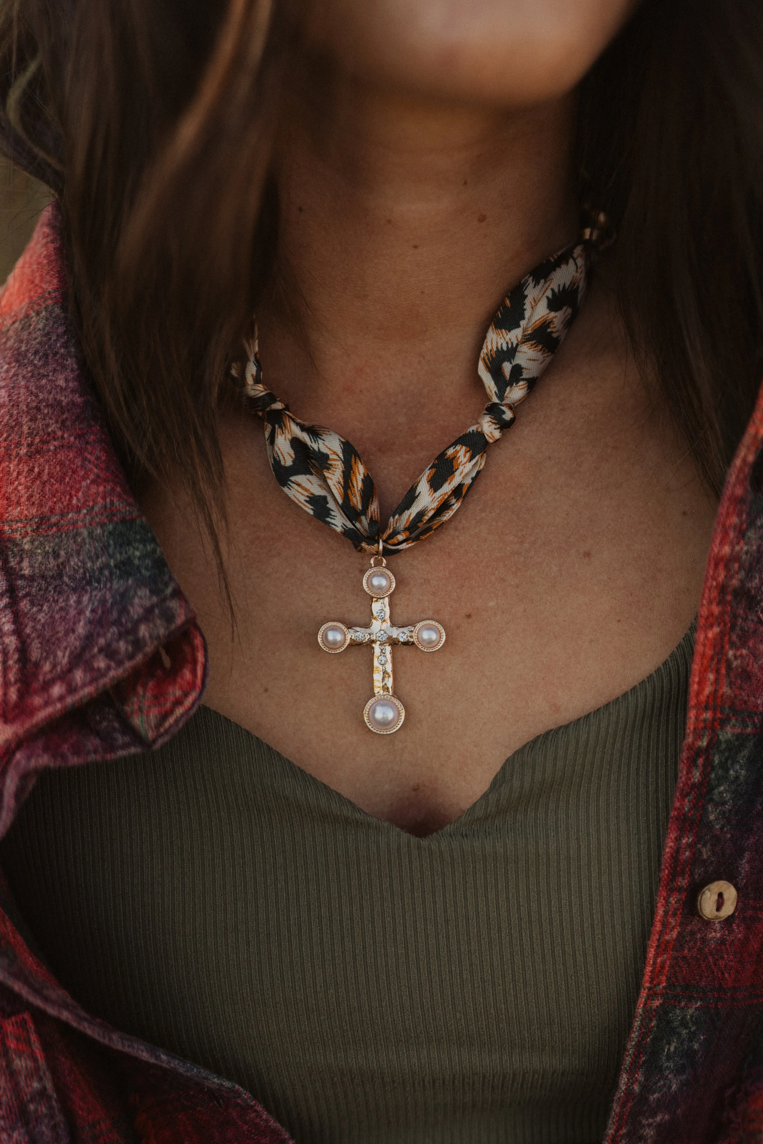 Going Cheetah Girl Necklace sold by Goldie Lew product image thumbnail 3