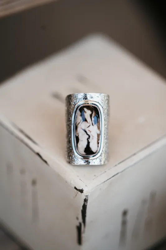 Saylor Ring | Peanutwood Jasper sold by Goldie Lew