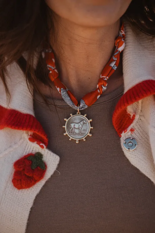 Bridle Charm Necklace sold by Goldie Lew