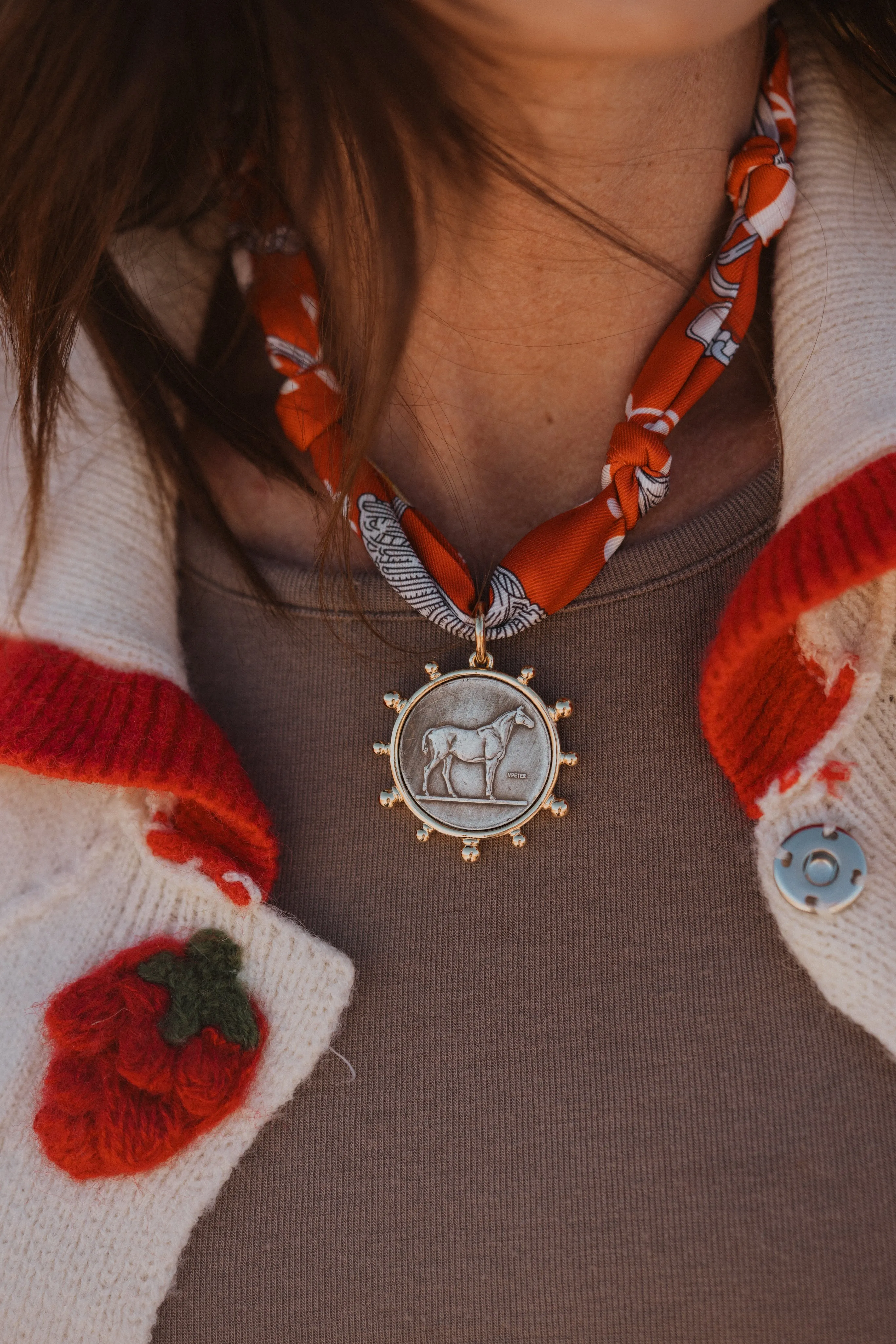 Bridle Charm Necklace sold by Goldie Lew product image thumbnail 5