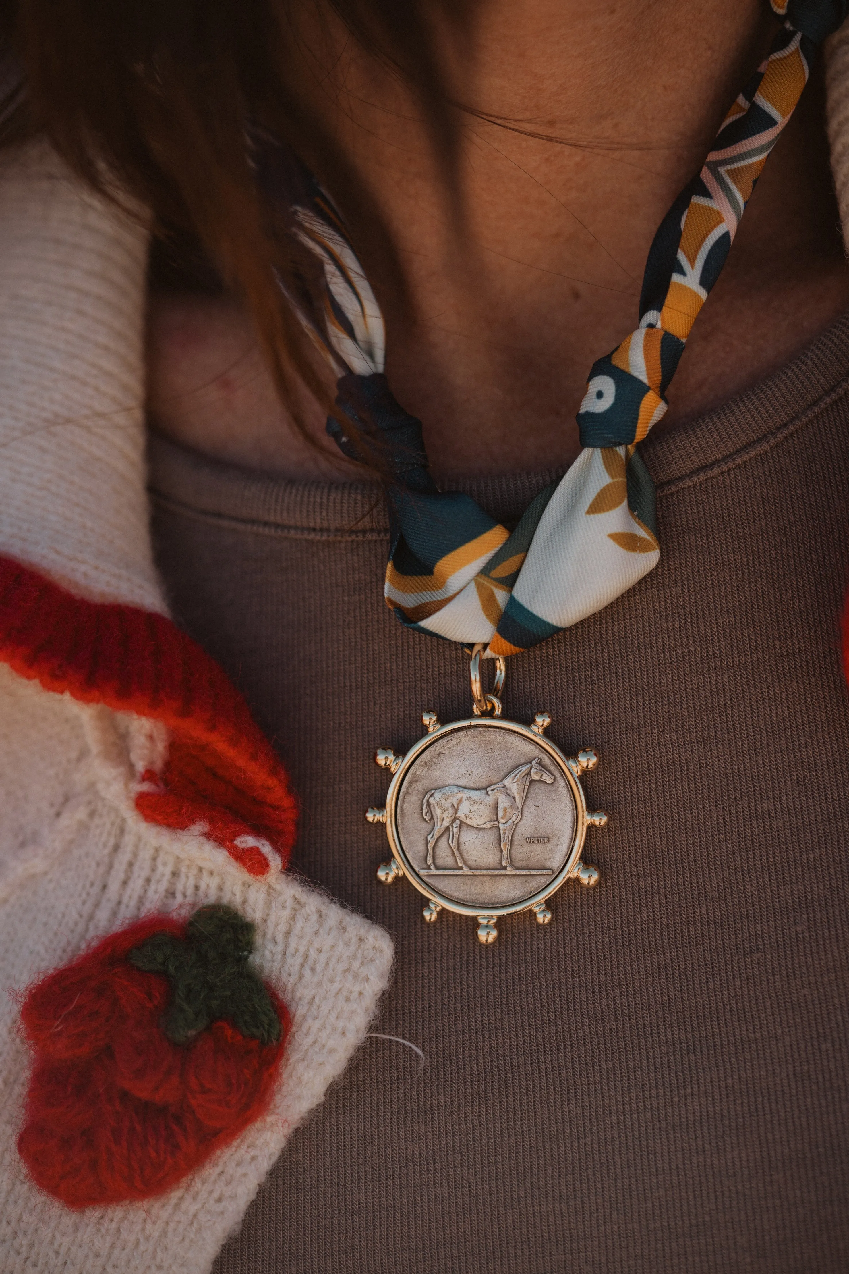 Bridle Charm Necklace sold by Goldie Lew product image thumbnail 4