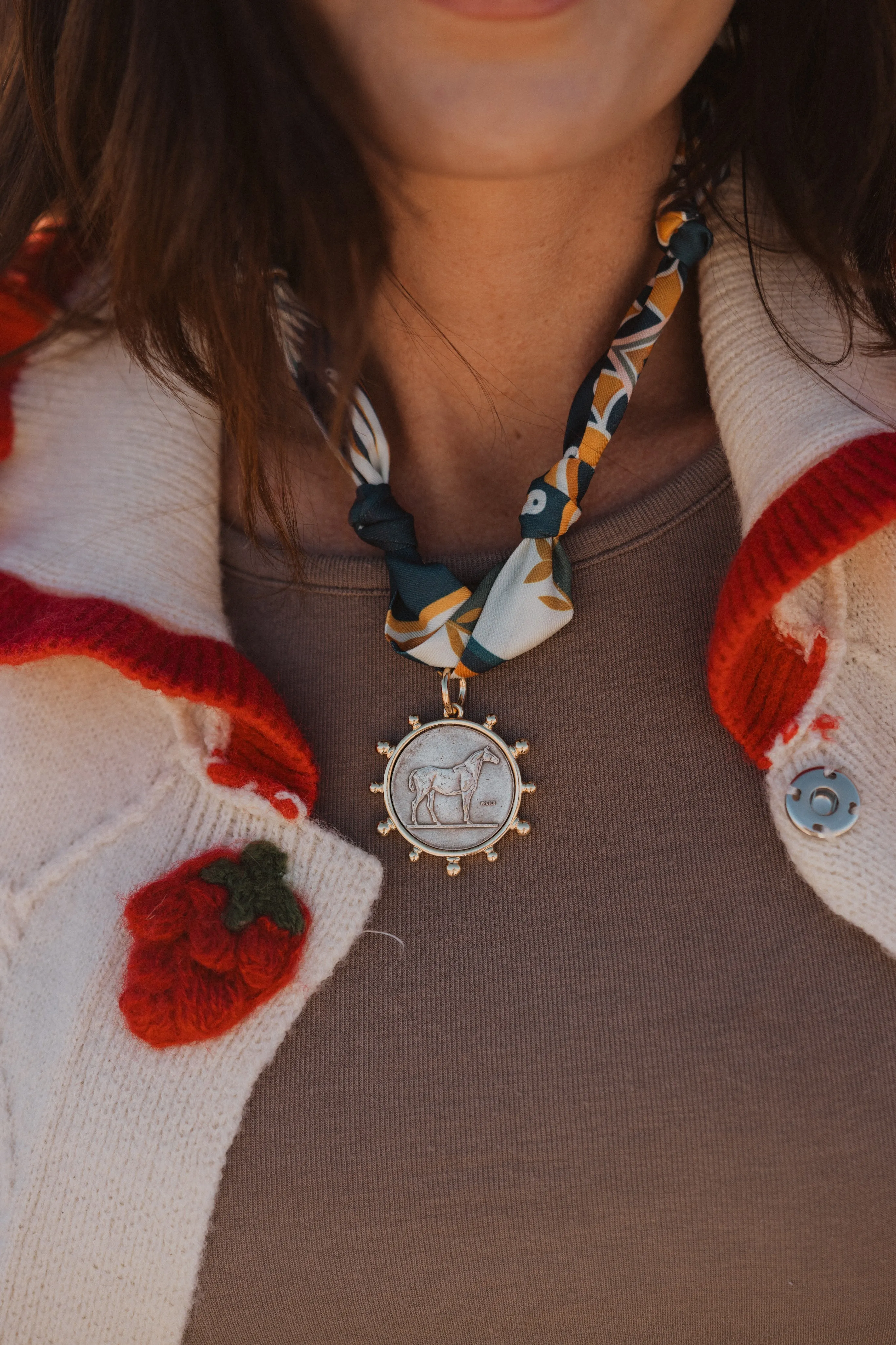 Bridle Charm Necklace sold by Goldie Lew product image thumbnail 2