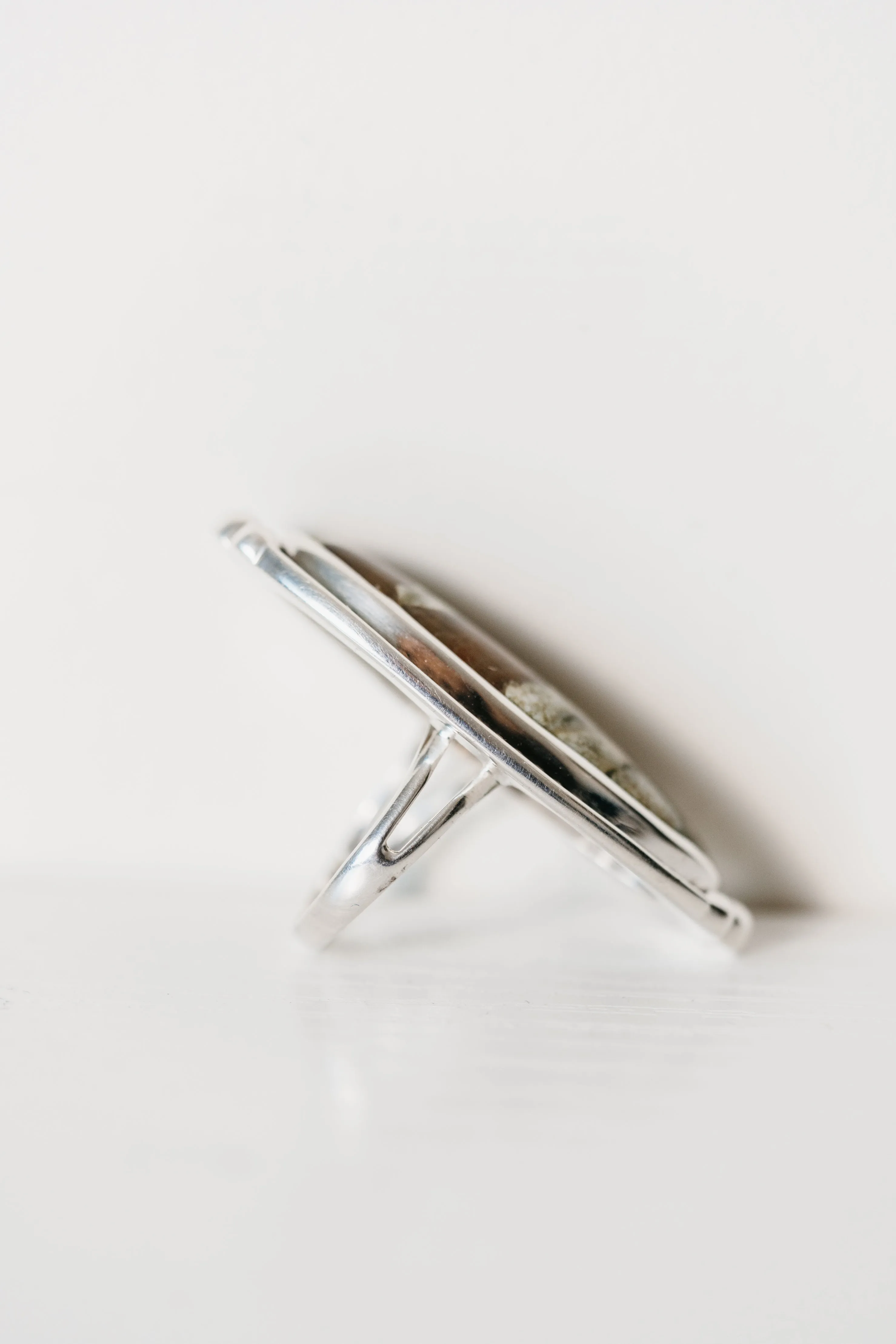 Carlisa Ring | Rainforest Jasper sold by Goldie Lew product image thumbnail 3