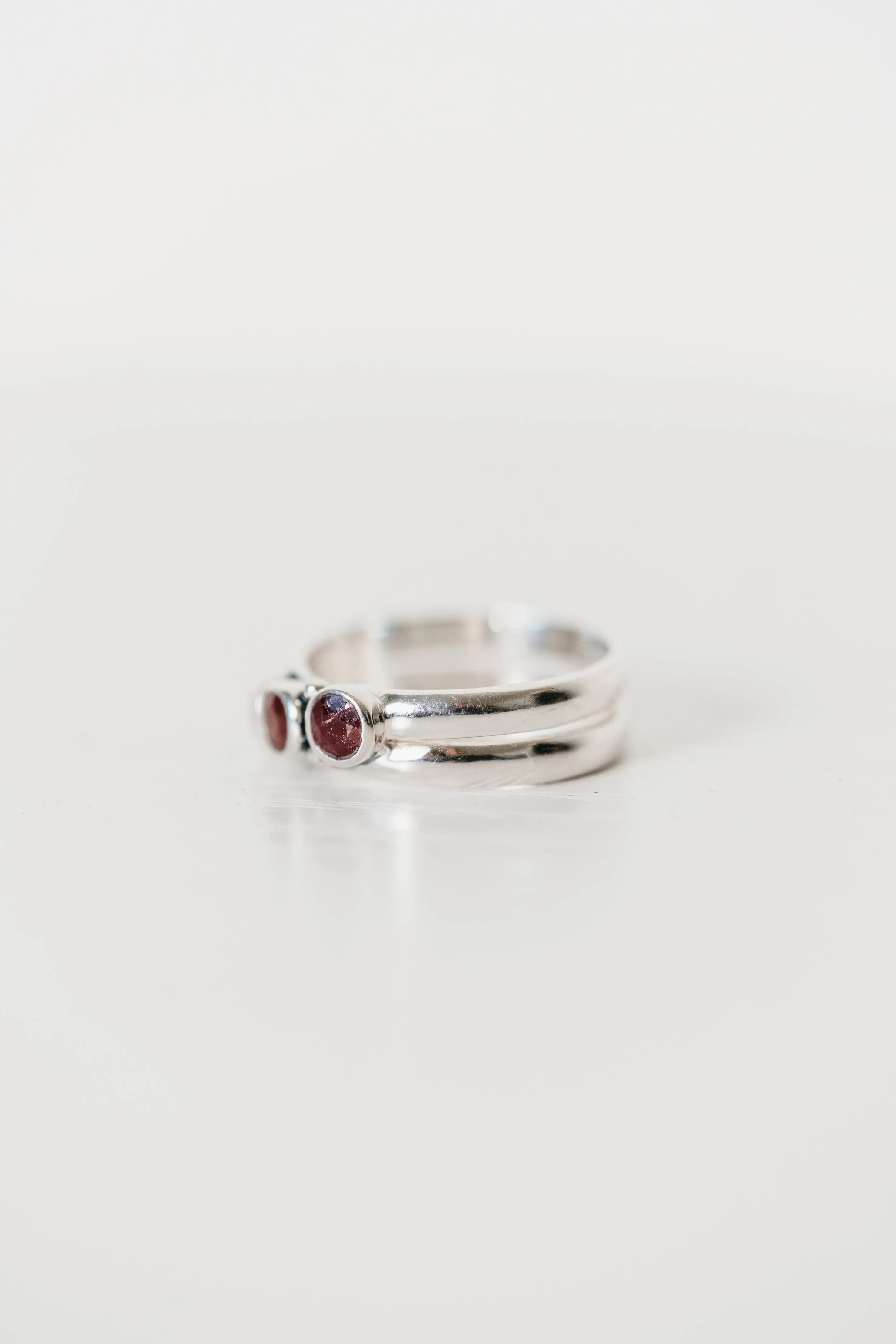Zara Ring | Ruby sold by Goldie Lew product image thumbnail 3