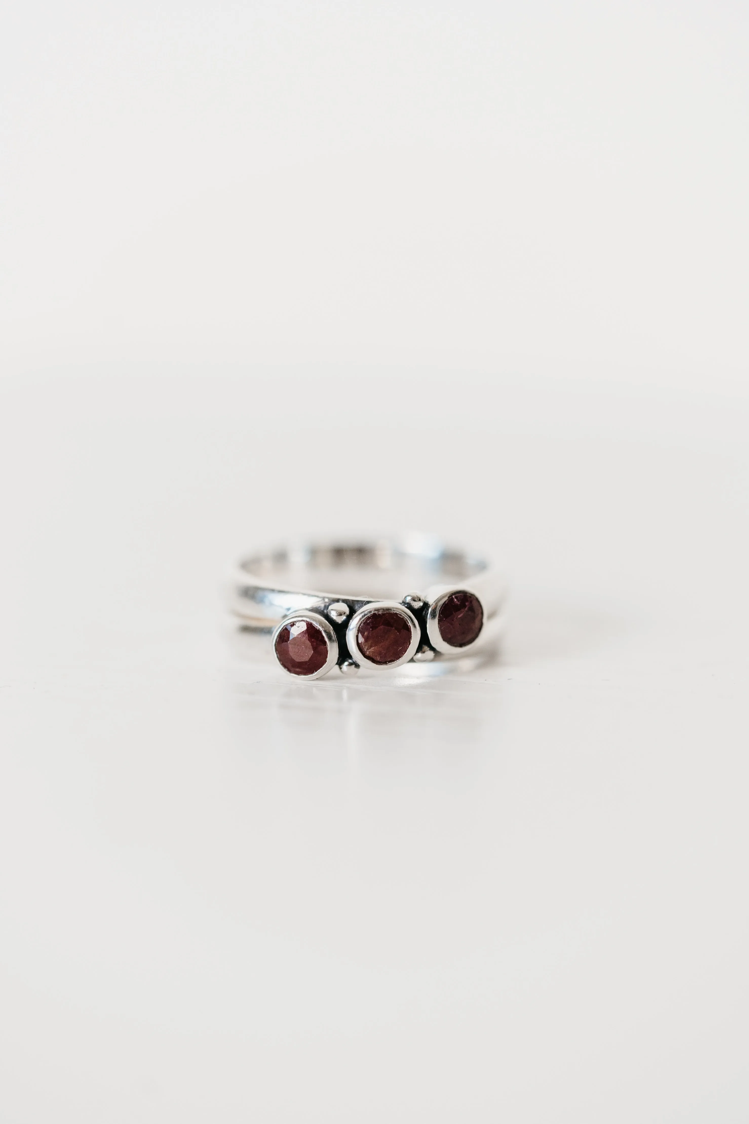 Zara Ring | Ruby sold by Goldie Lew