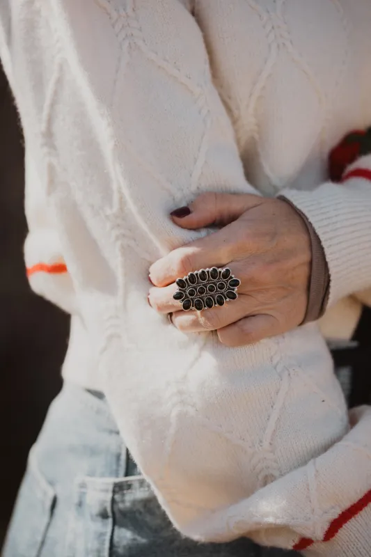 Statler Ring | Black Onyx sold by Goldie Lew