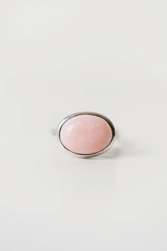 Soho Ring | Pink Opal sold by Goldie Lew