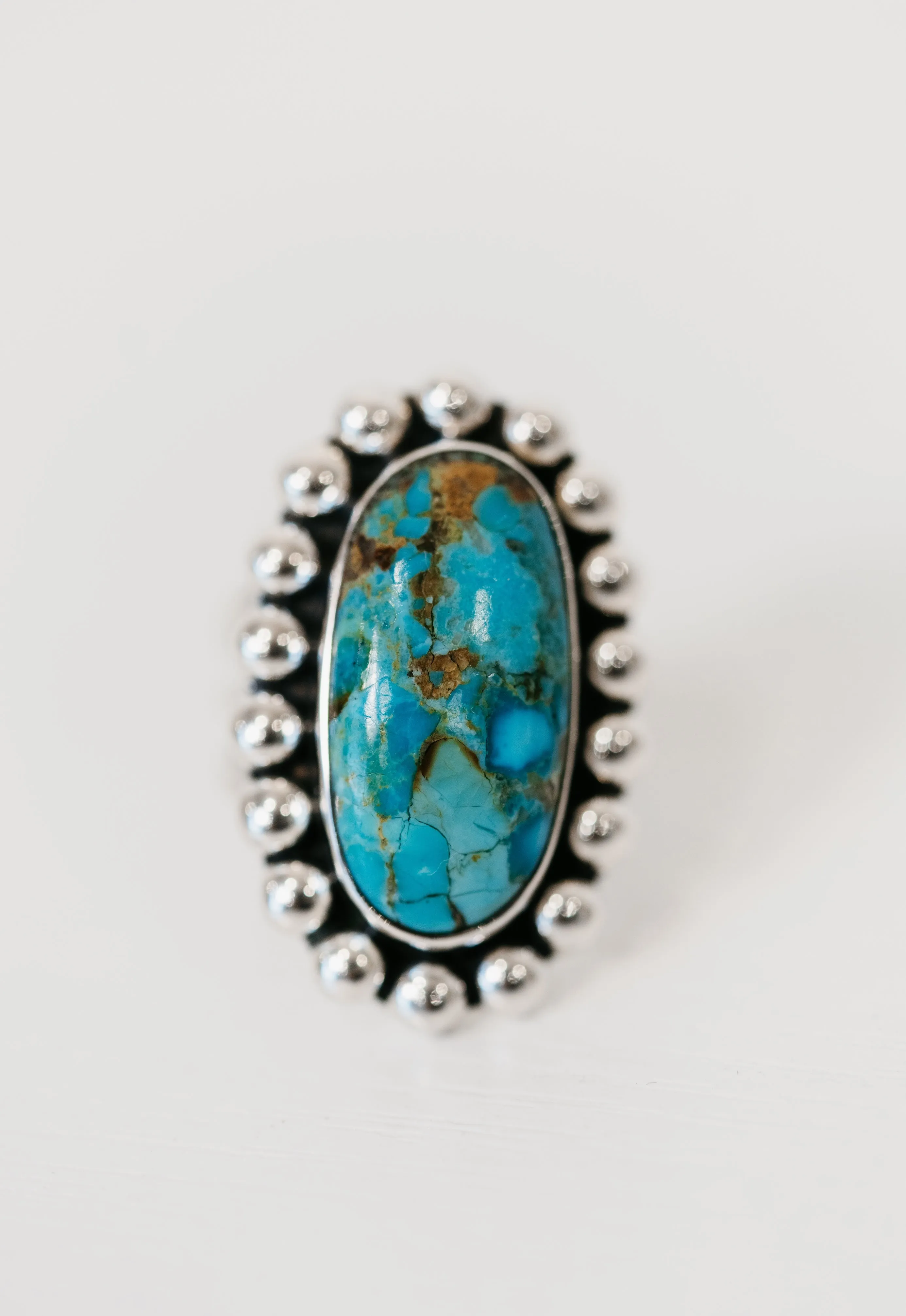 Lonestar Ring | Turquoise sold by Goldie Lew product image thumbnail 4