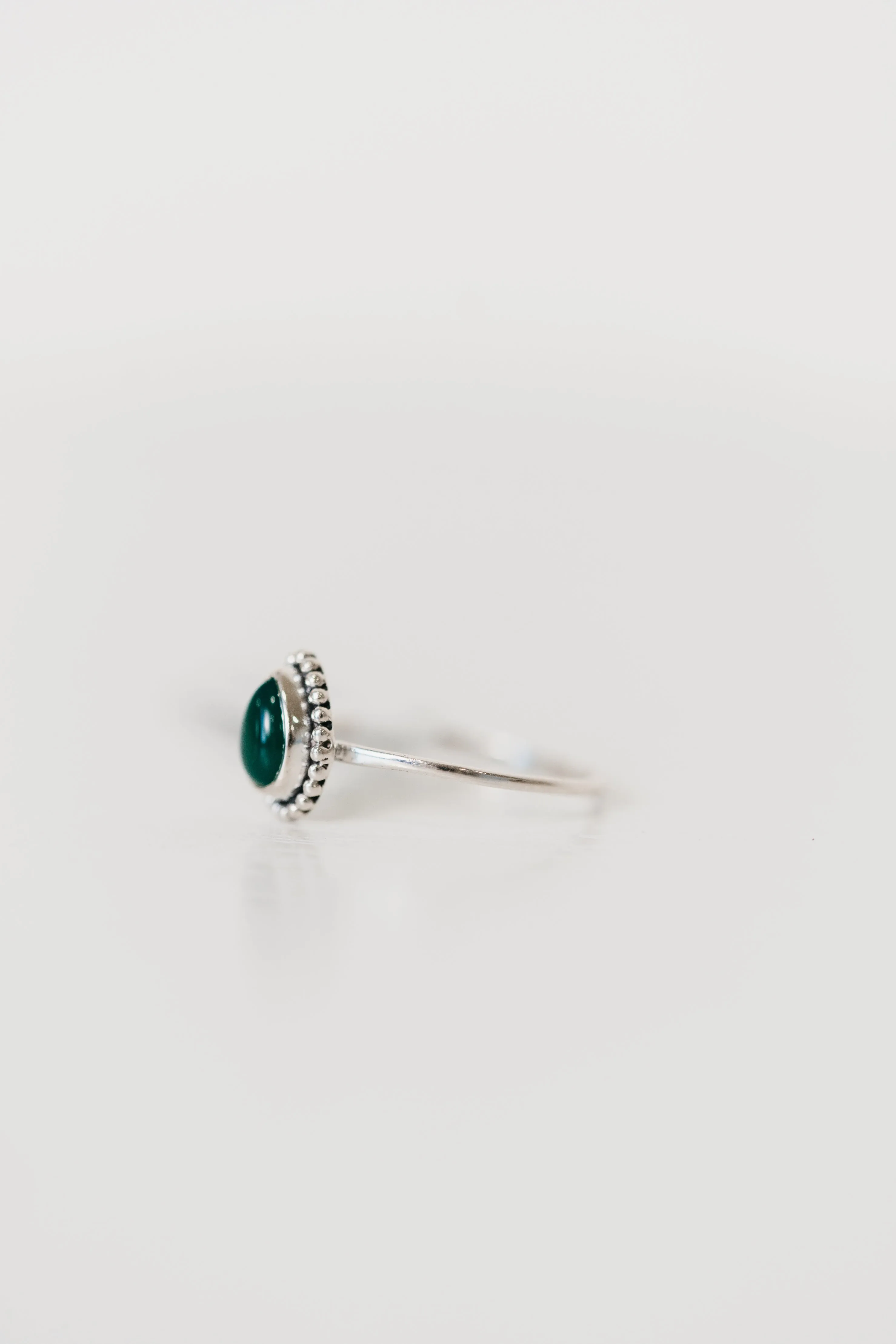 Cambridge Ring | Green Onyx sold by Goldie Lew product image thumbnail 3