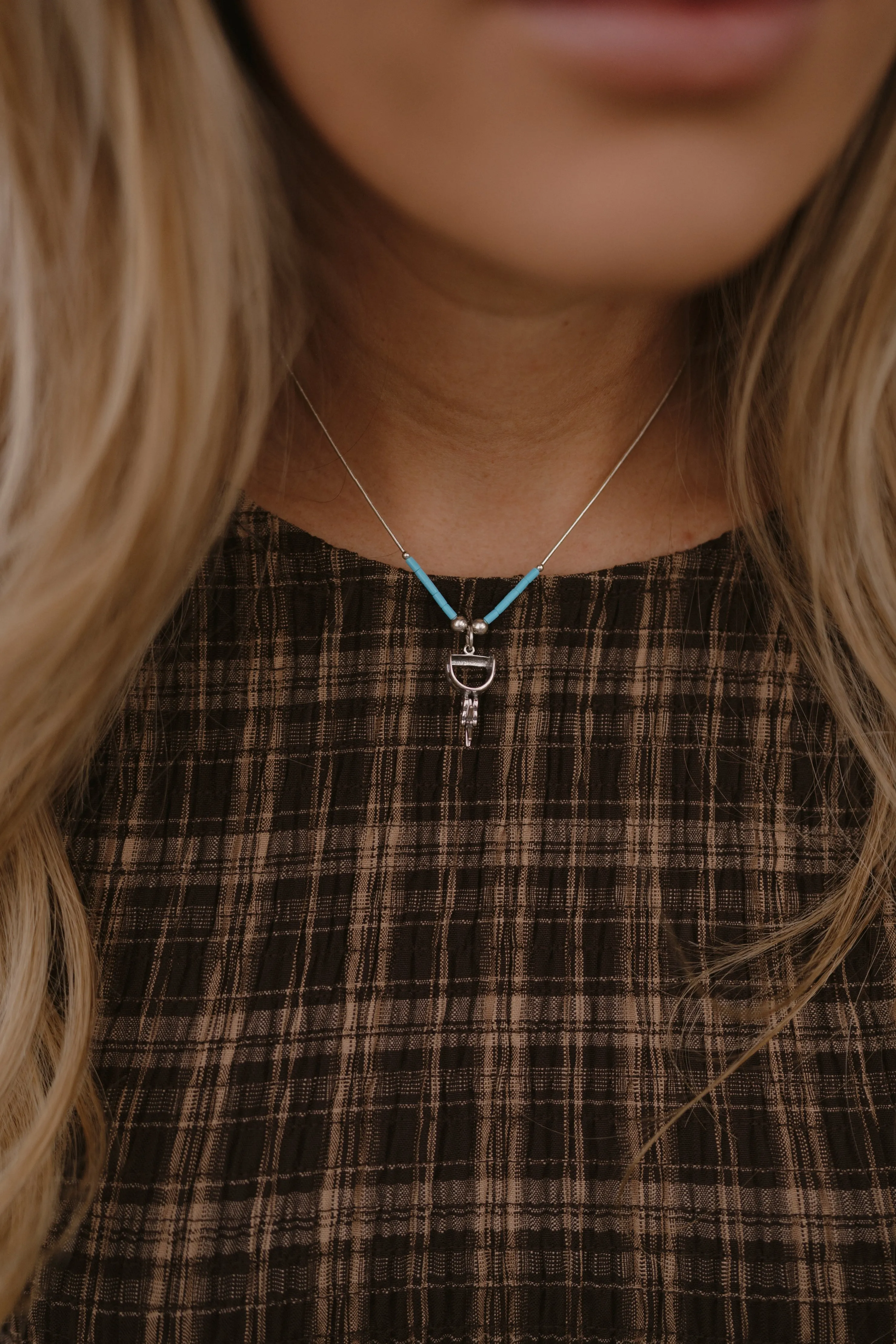 Steel Spur Necklace sold by Goldie Lew