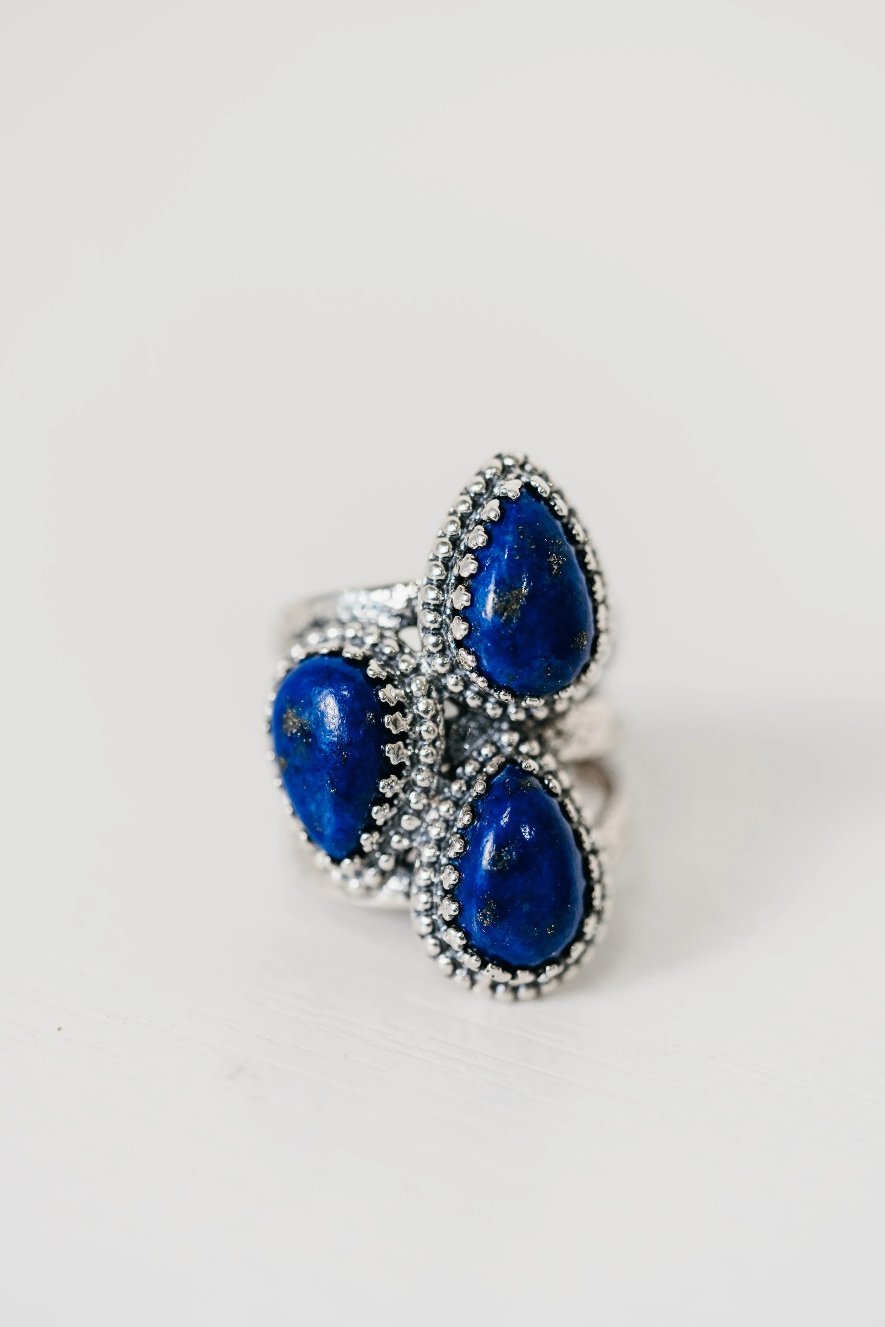 Orleans Ring | Blue Lapis sold by Goldie Lew product image thumbnail 2