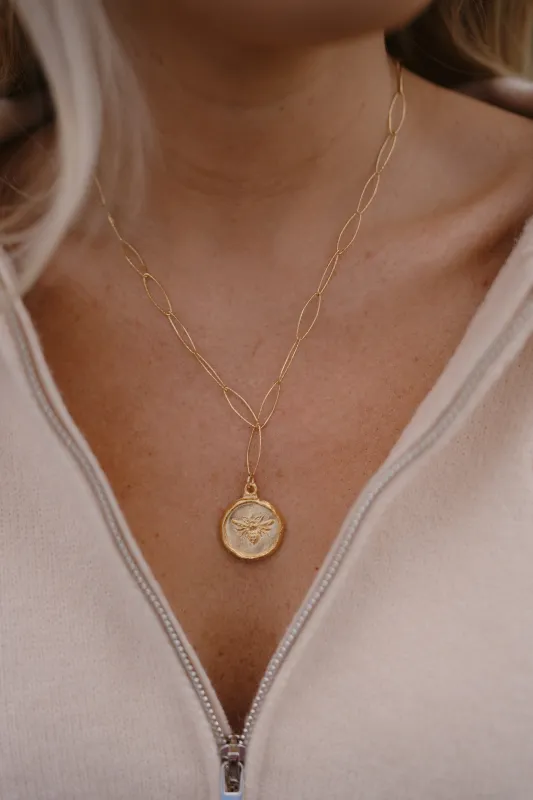 Flight of Gold Necklace sold by Goldie Lew