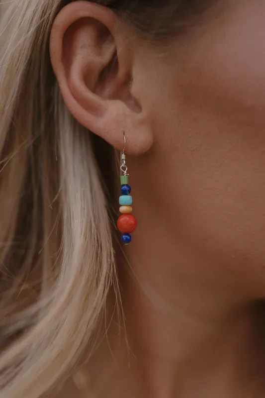 Solstice Earrings made by Goldie Lew