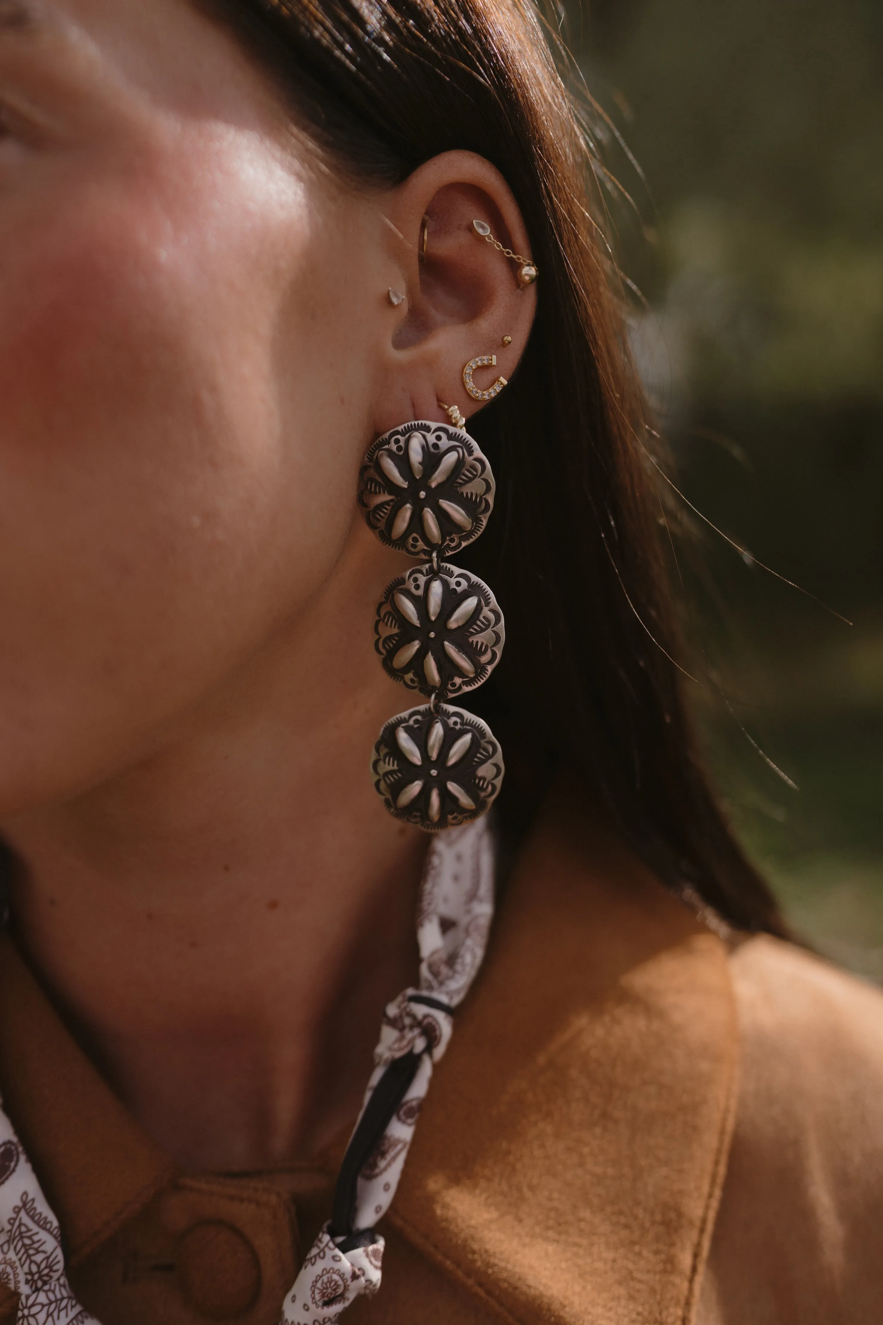 Havana Earrings sold by Goldie Lew