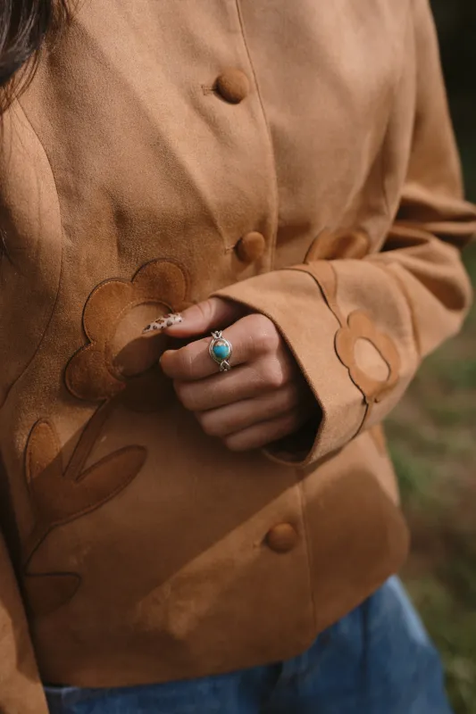 Virginia Ring | Spiny Turquoise sold by Goldie Lew