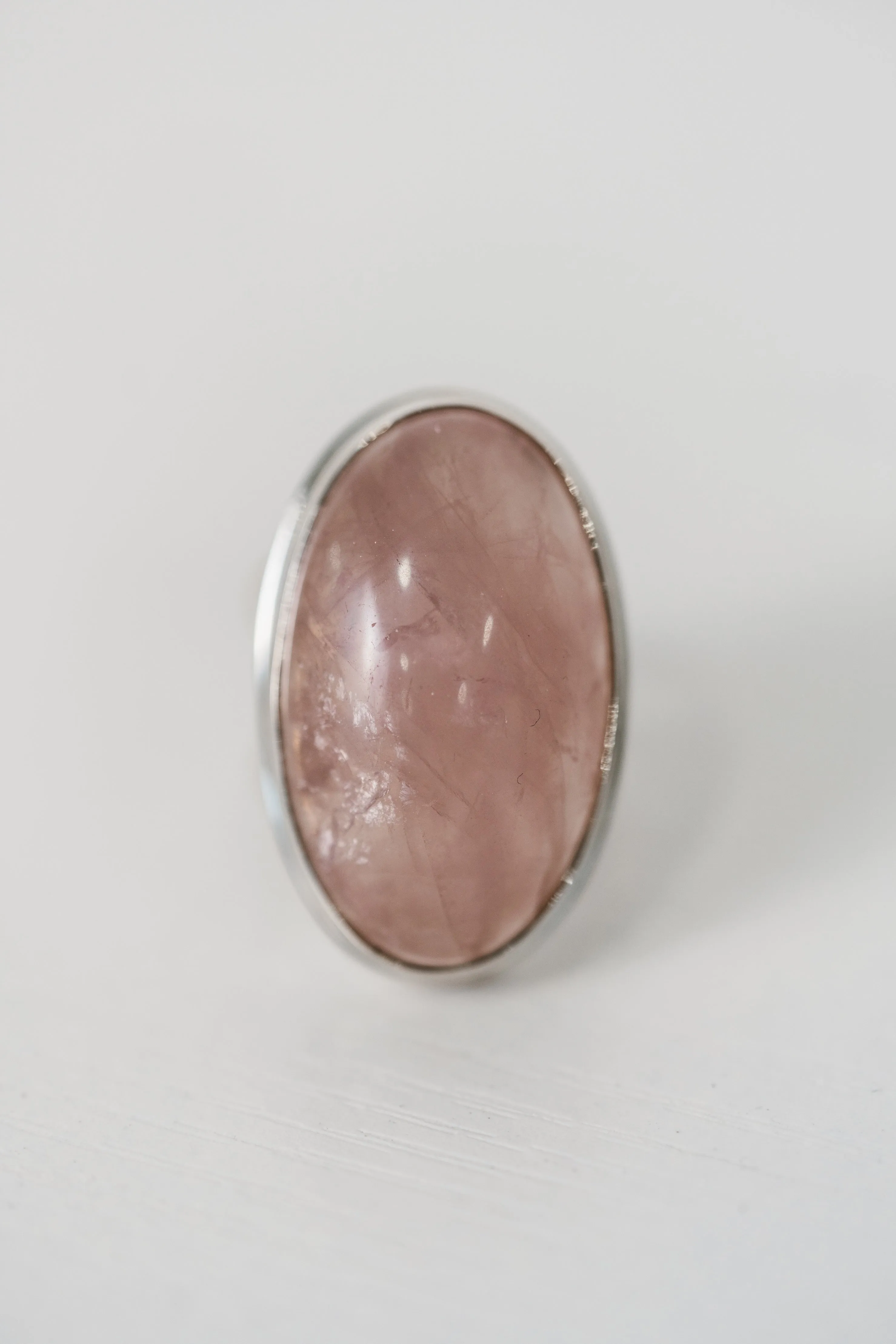 Rosemead Ring | Rose Quartz sold by Goldie Lew product image thumbnail 3
