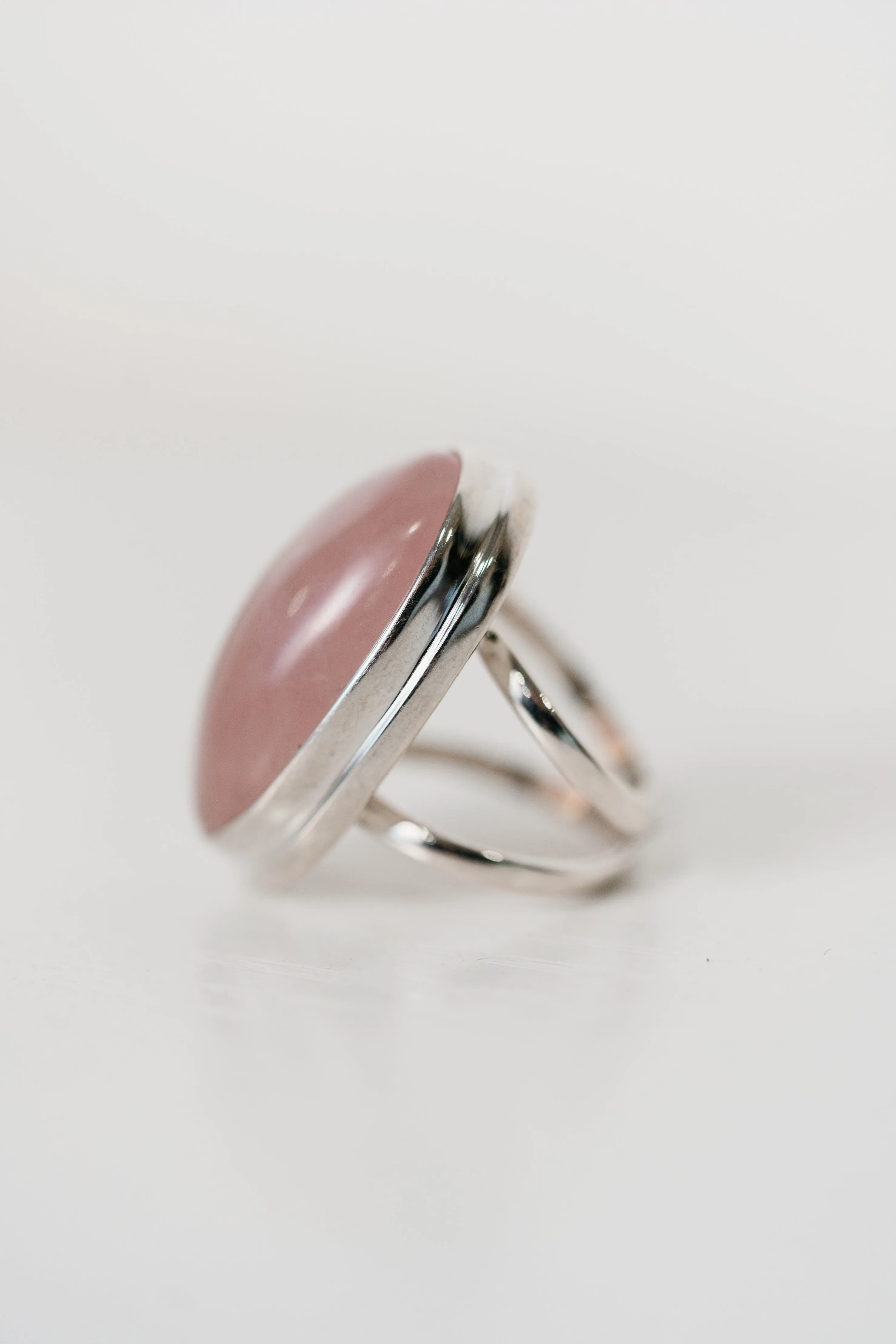 Rosemead Ring | Rose Quartz sold by Goldie Lew product image thumbnail 4