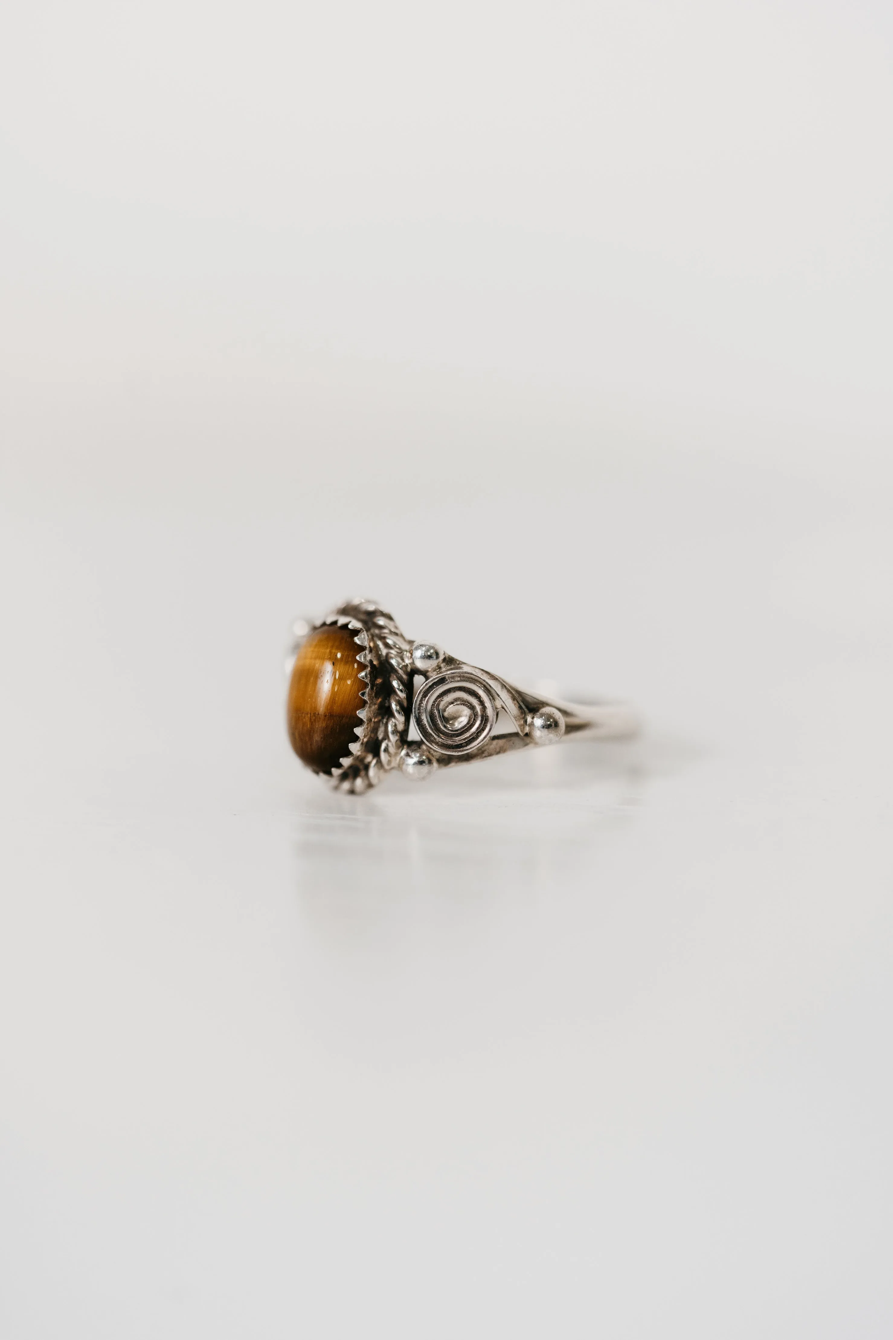 Vista Ring | Tiger's Eye sold by Goldie Lew product image thumbnail 3
