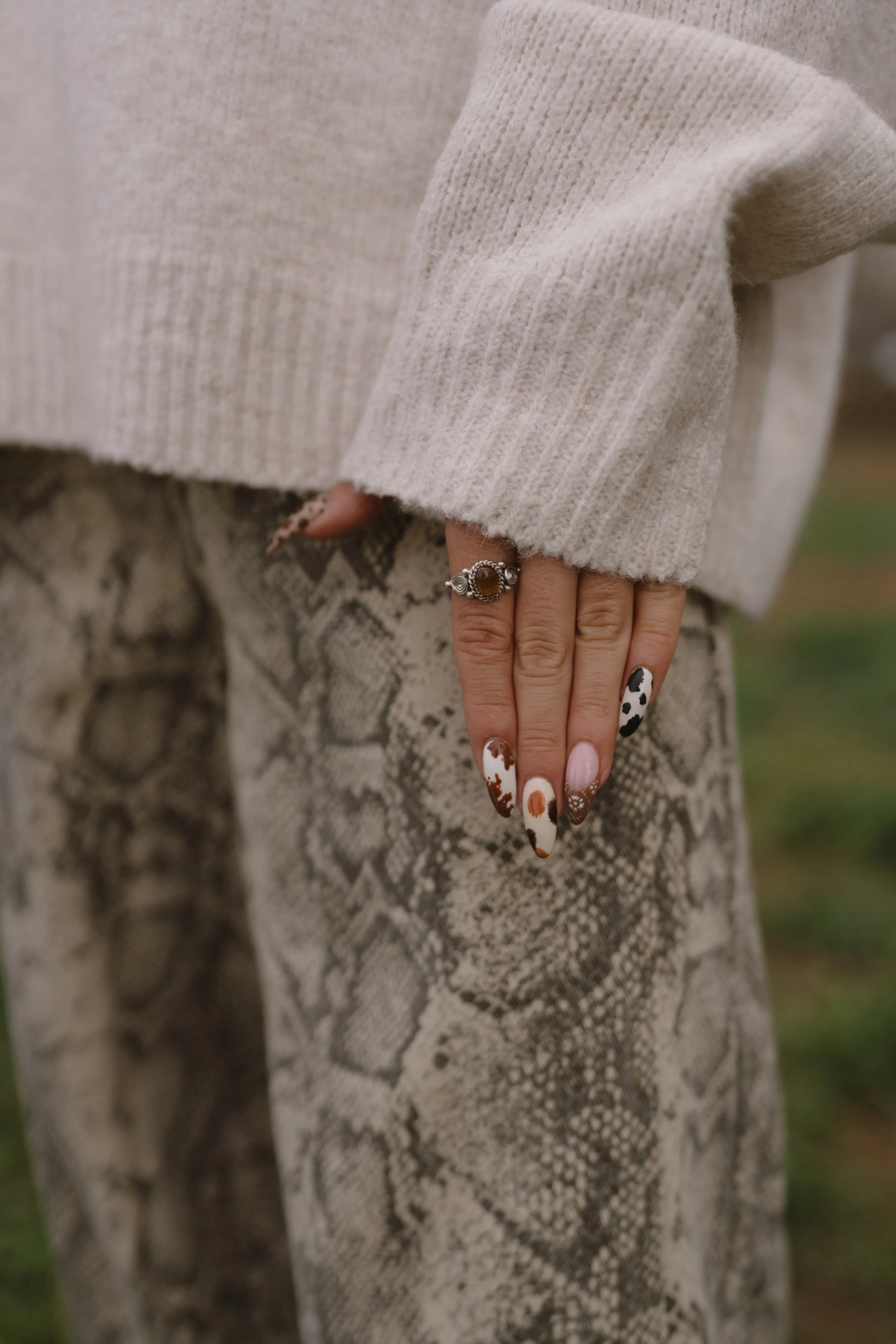 Vista Ring | Tiger's Eye sold by Goldie Lew product image thumbnail 2