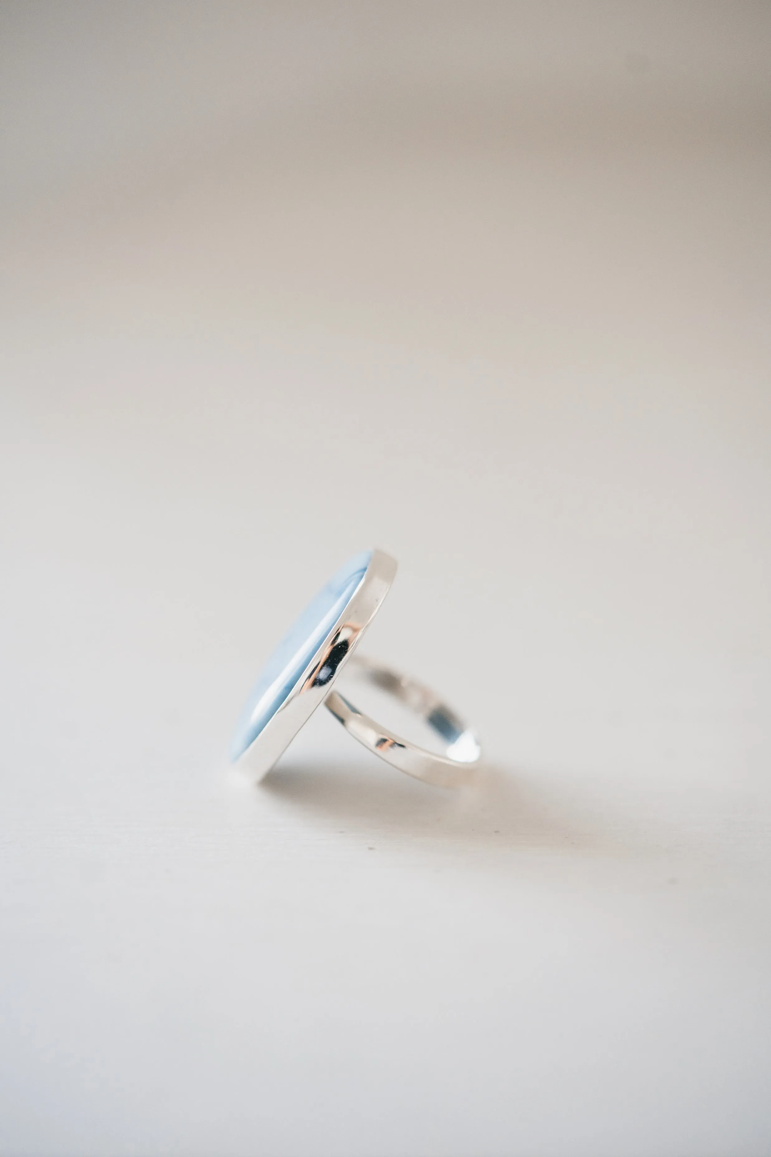 Janessa Ring | Blue Opal sold by Goldie Lew product image thumbnail 5