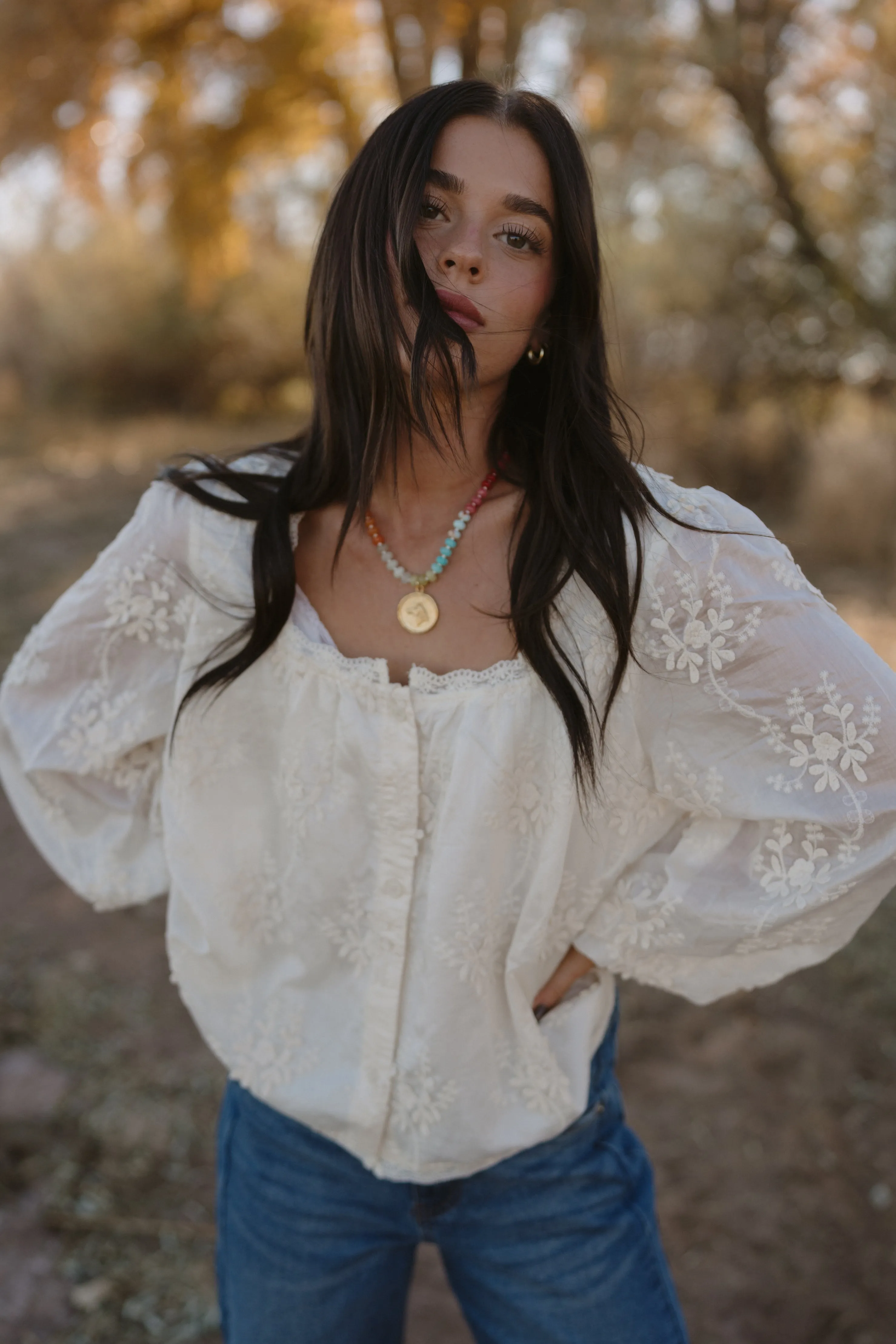 Lenore Blouse sold by Goldie Lew product image thumbnail 4