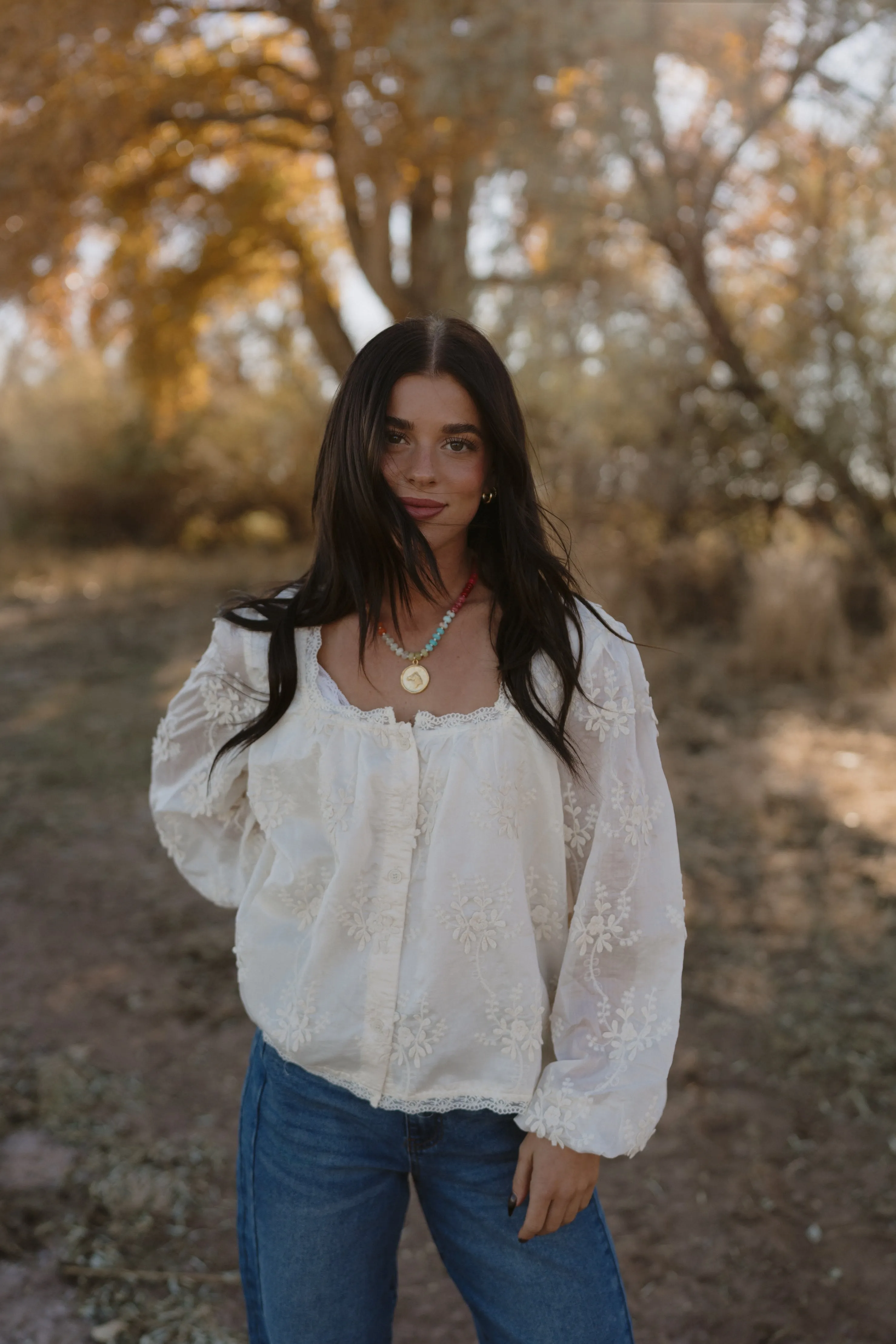 Lenore Blouse sold by Goldie Lew